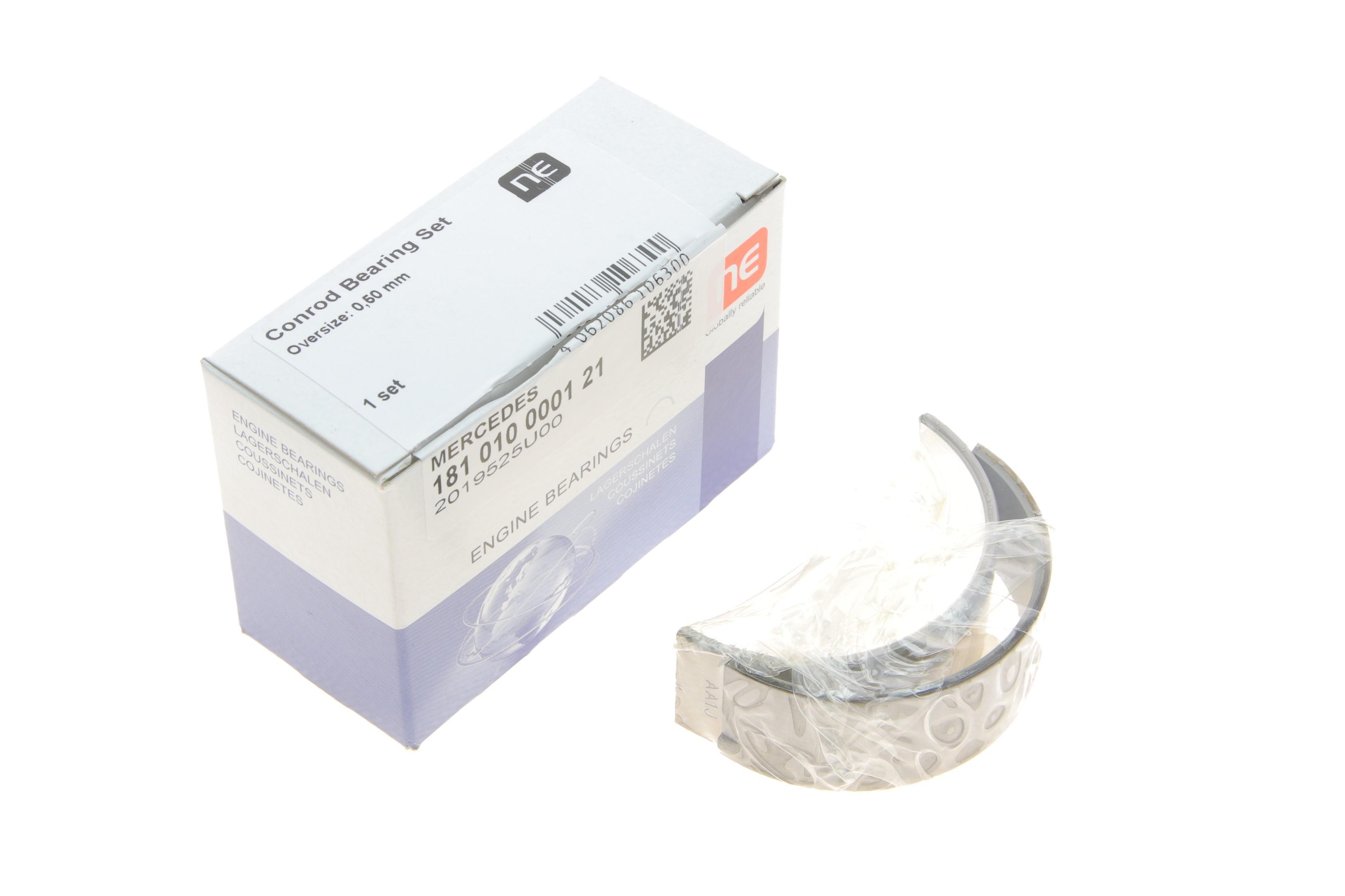 Вкладиші шатунні MB Sprinter 2.2CDI OM651 09-(+0.50)= 6110475000