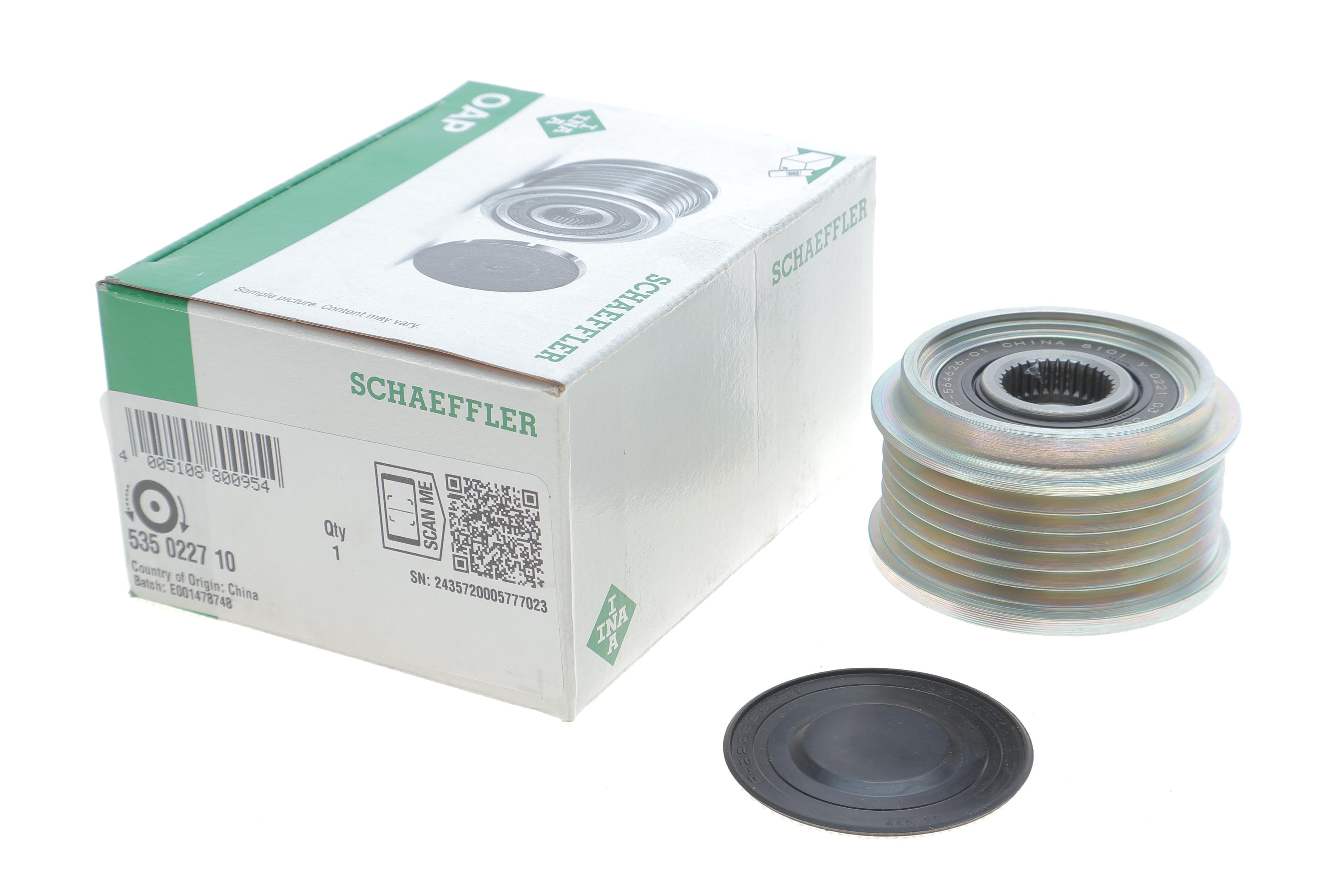 Шків генератора Opel Astra J 1.7CDTI, 09/09 - 10/15, 81/92/96kw