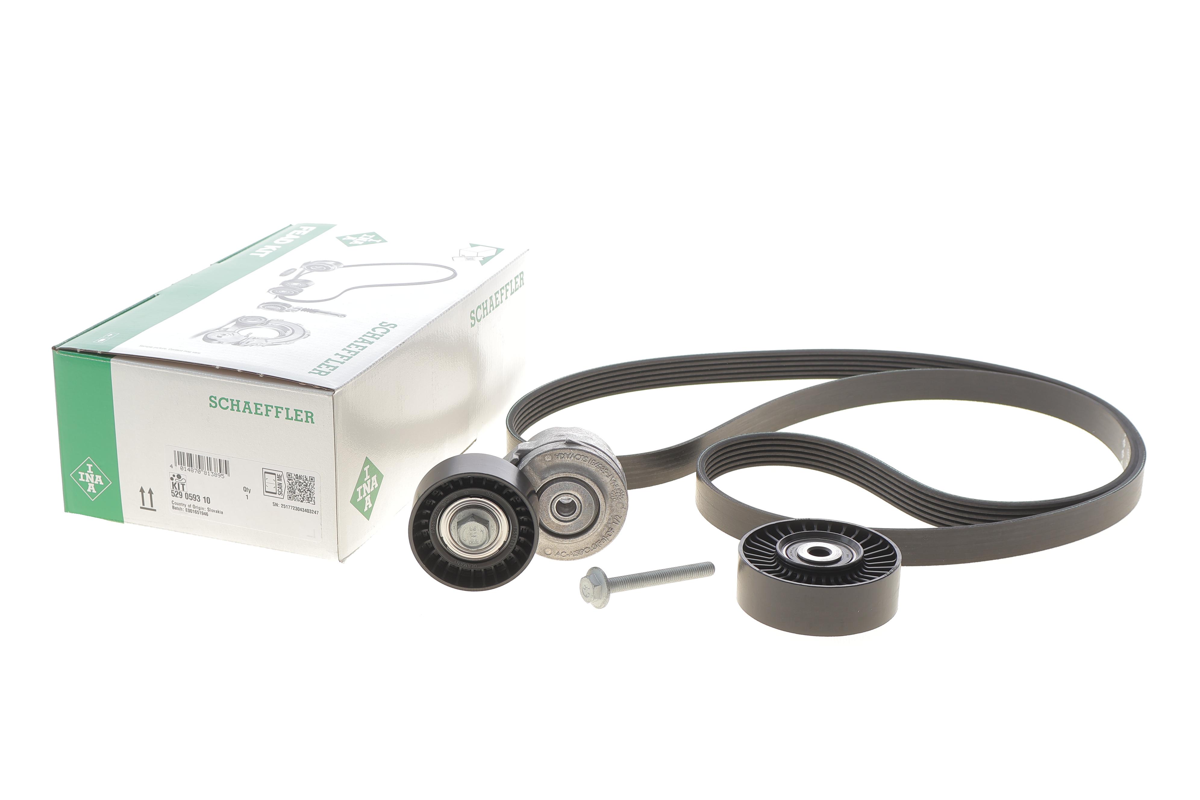 Комплект ременя генератора Fiat Doblo 1.9D 01- (6PK1815)