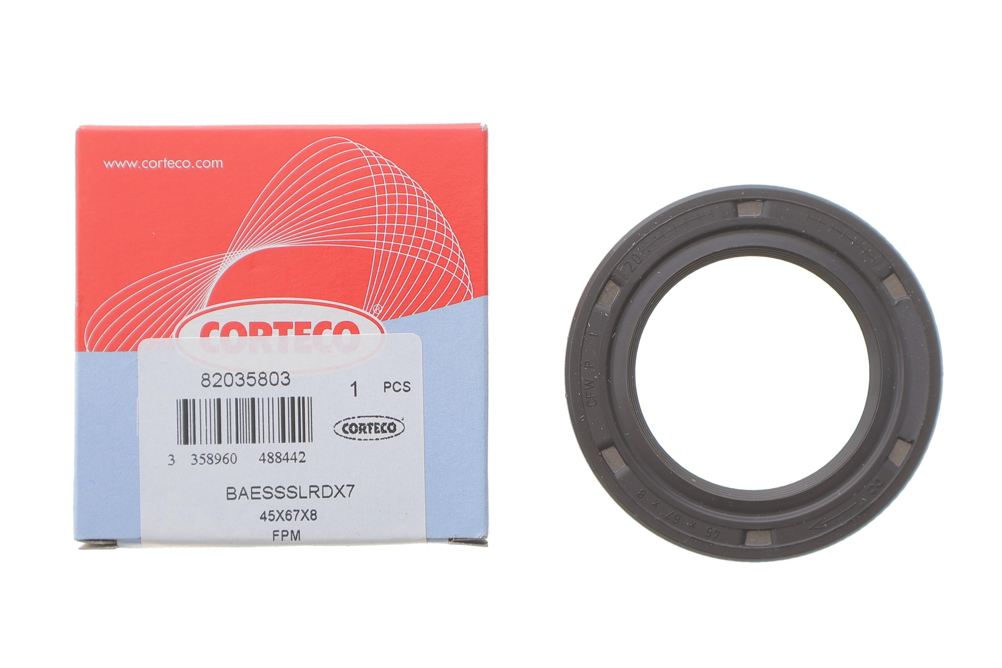 Сальник колінвалу (передній) MB OM601/602/611/612 (45x67x8)