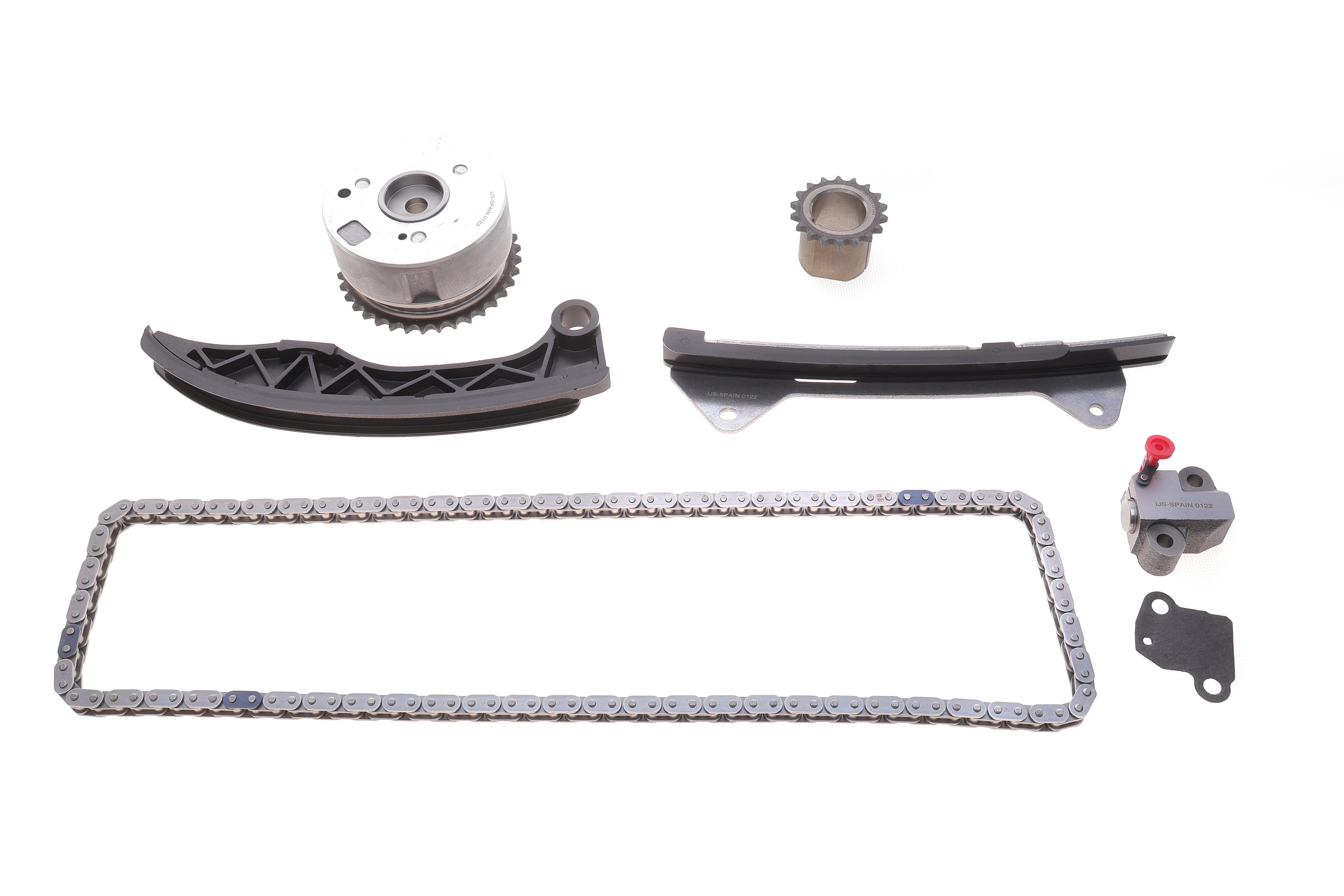 Комплект ланцюга ГРМ Citroen C1/Peugeot 107 1.0i 05- (ланцюг, шестерня, фазорегулятор)