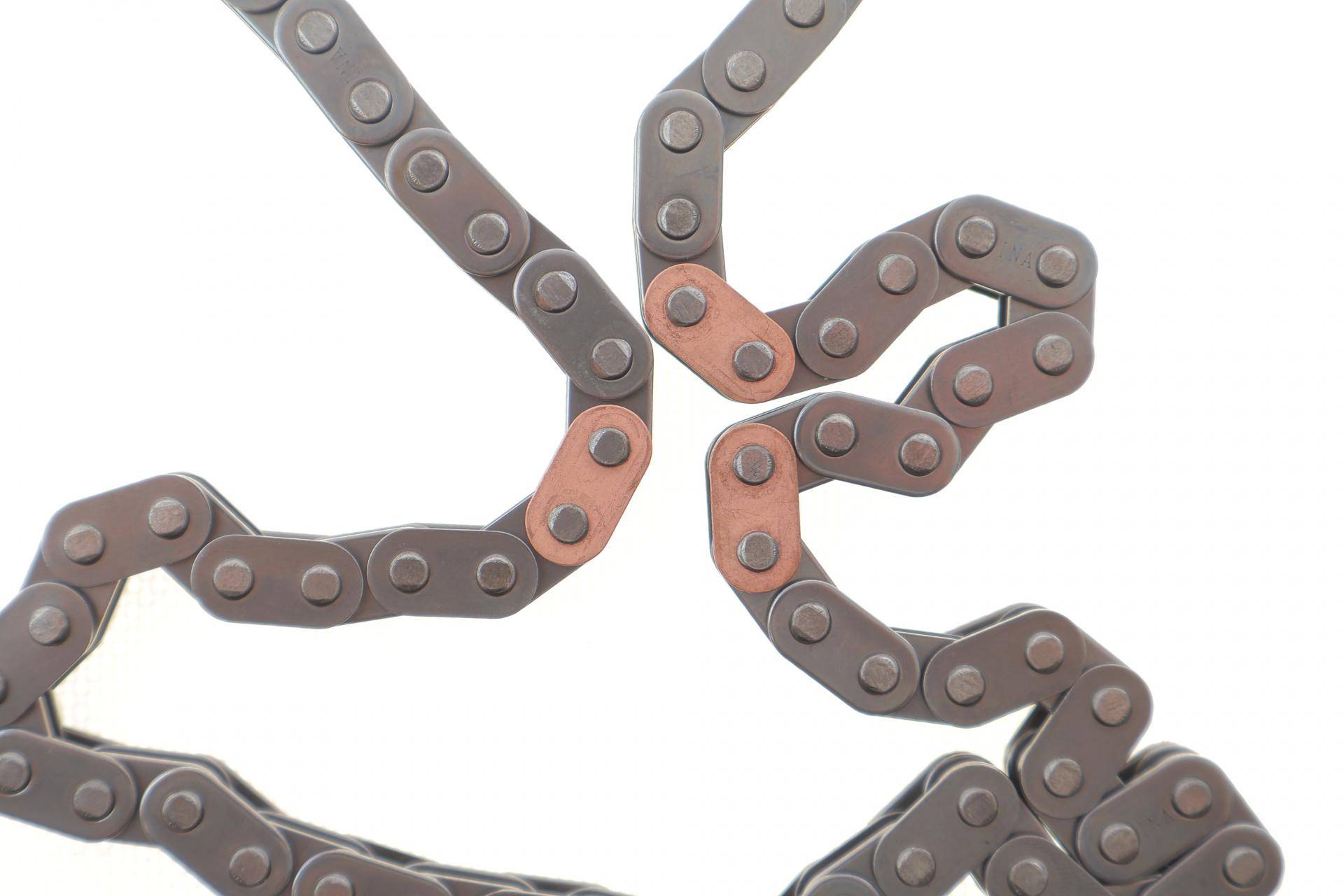 Комплект ланцюга ГРМ Hyundai H-1 (TQ)/KIA Sorento I (JC) 2.5CRDi 01-, (ланцюг INA)