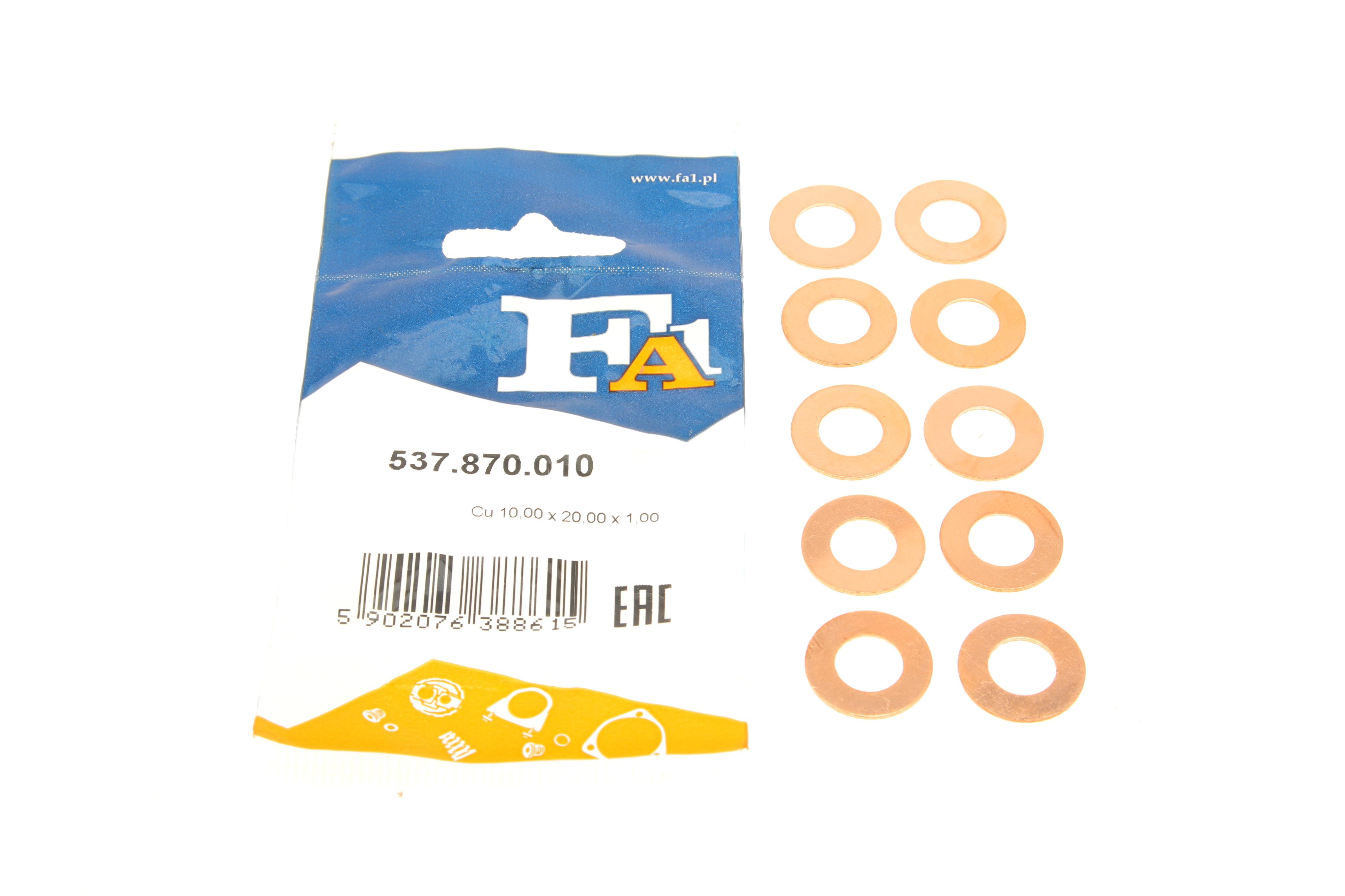 Шайба болта зливу оливи MB E-class (W210/W211) 95-11 (10x20x1) (к-кт 10 шт.)