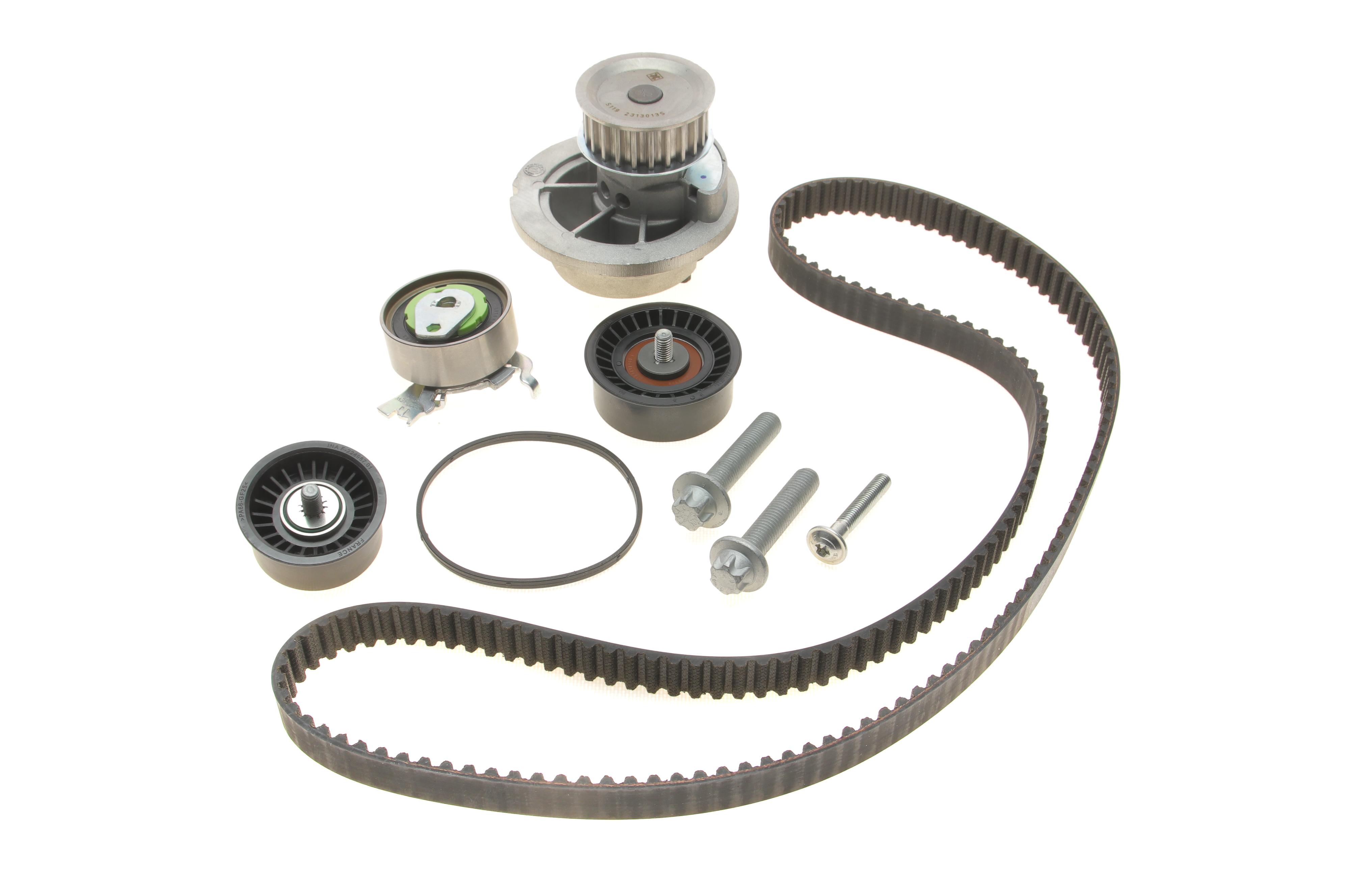 Комплект ГРМ + помпа Opel Combo 1.6 05- (162x20)