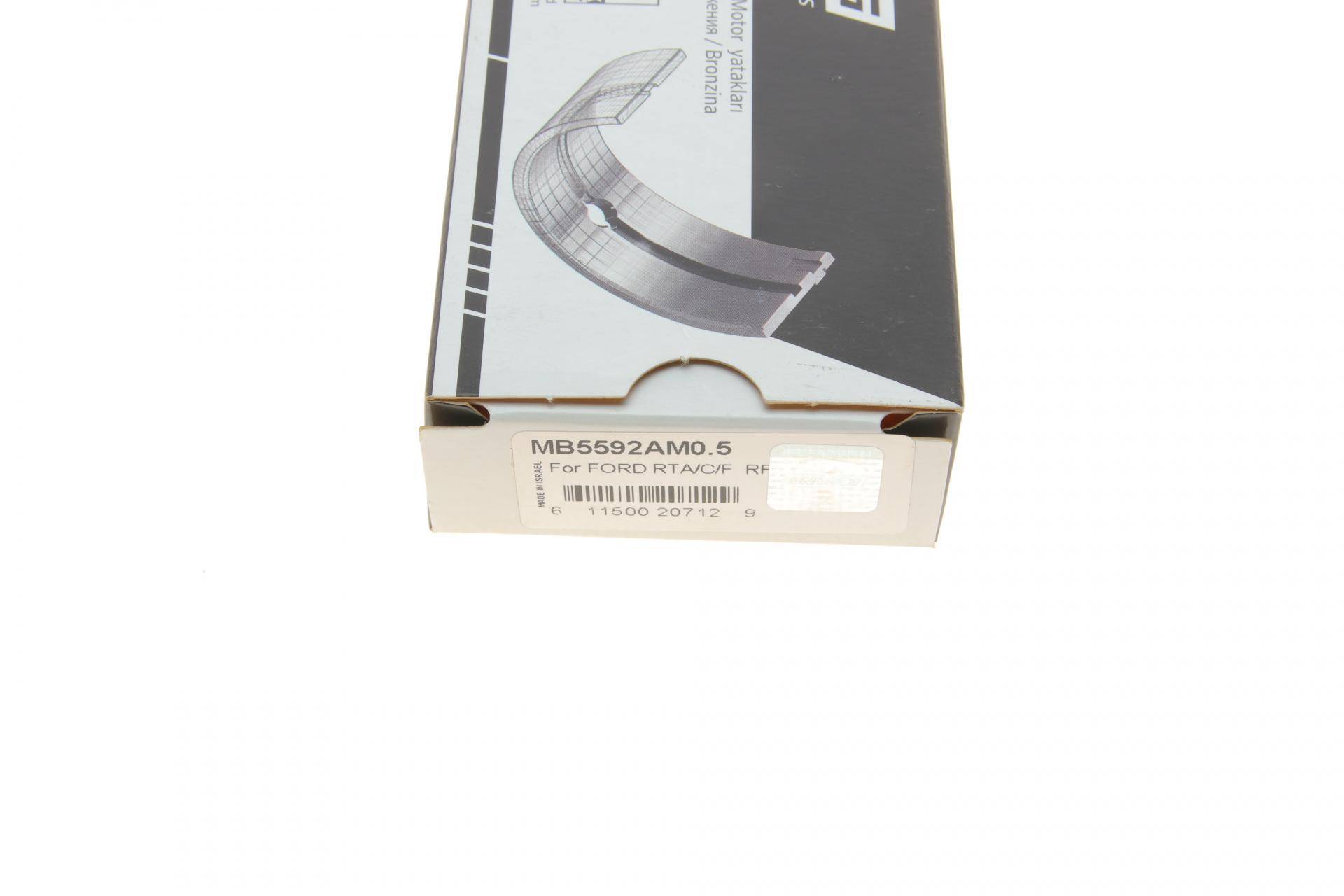 Вкладиші корінні Ford Transit Connect 1.8TDCi 02-13 (+0.50)