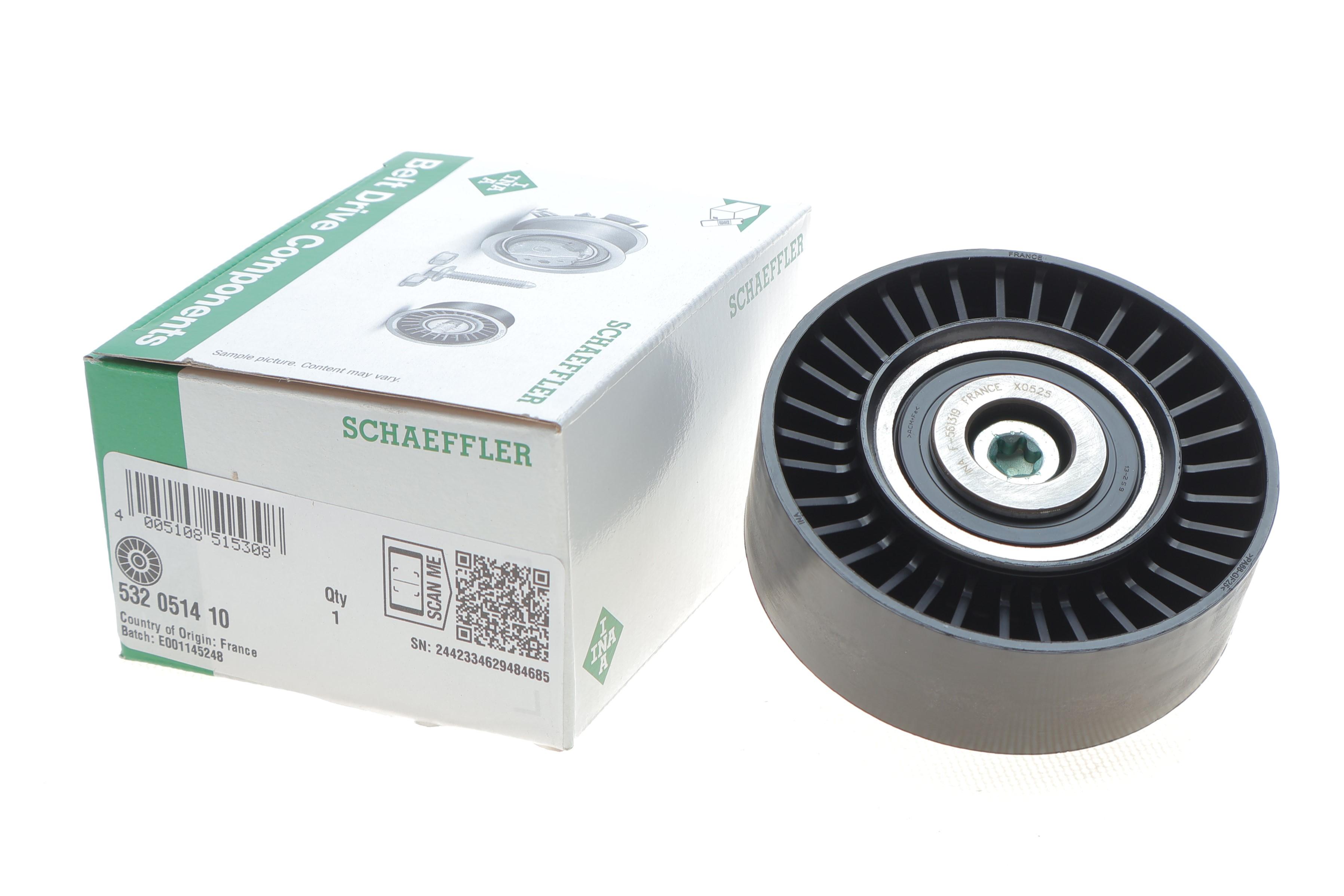 Ролик генератора BMW 3 (E90) 06-11 (паразитний) (90x30), N54/N55