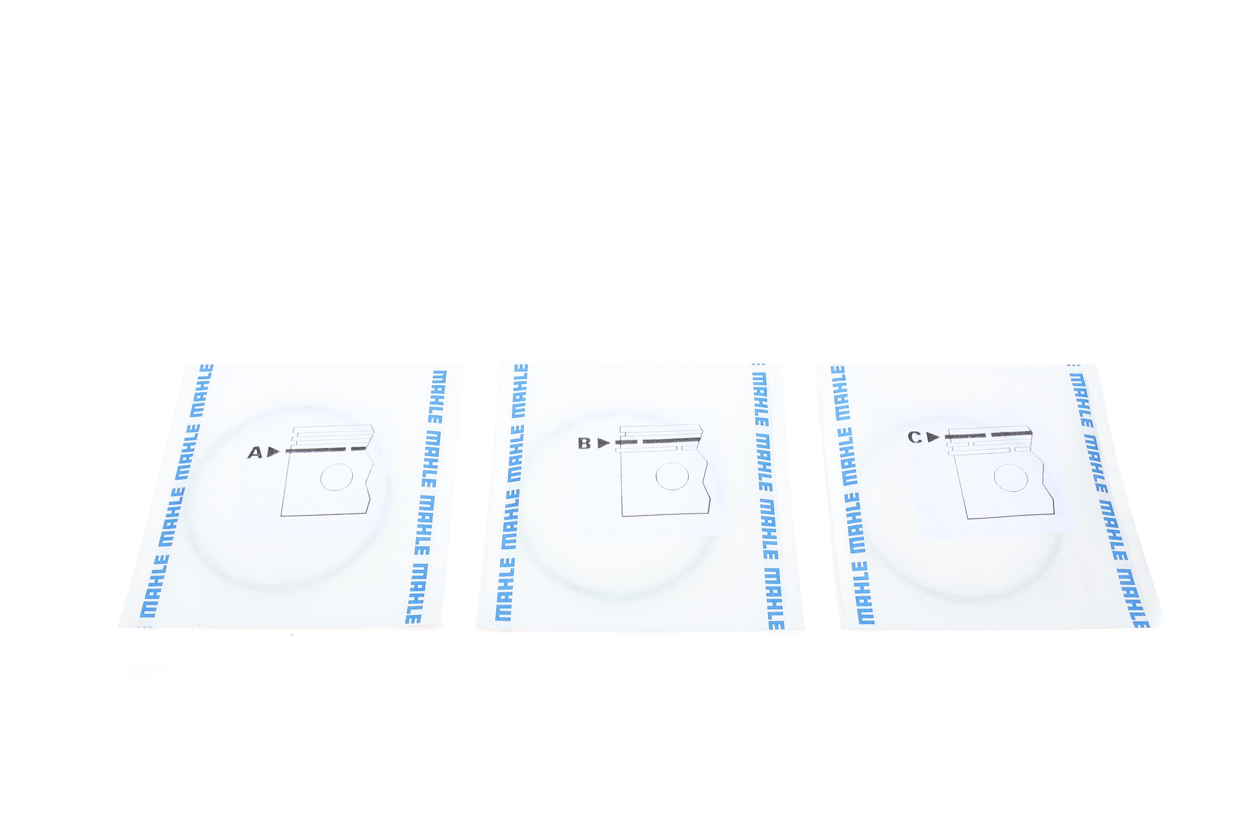 Кільця поршневі BMW 3 (E36)/5 (E39) 2.0i (M52 B20) 92-00 (80.00mm/STD) (1.5-1.5-2)