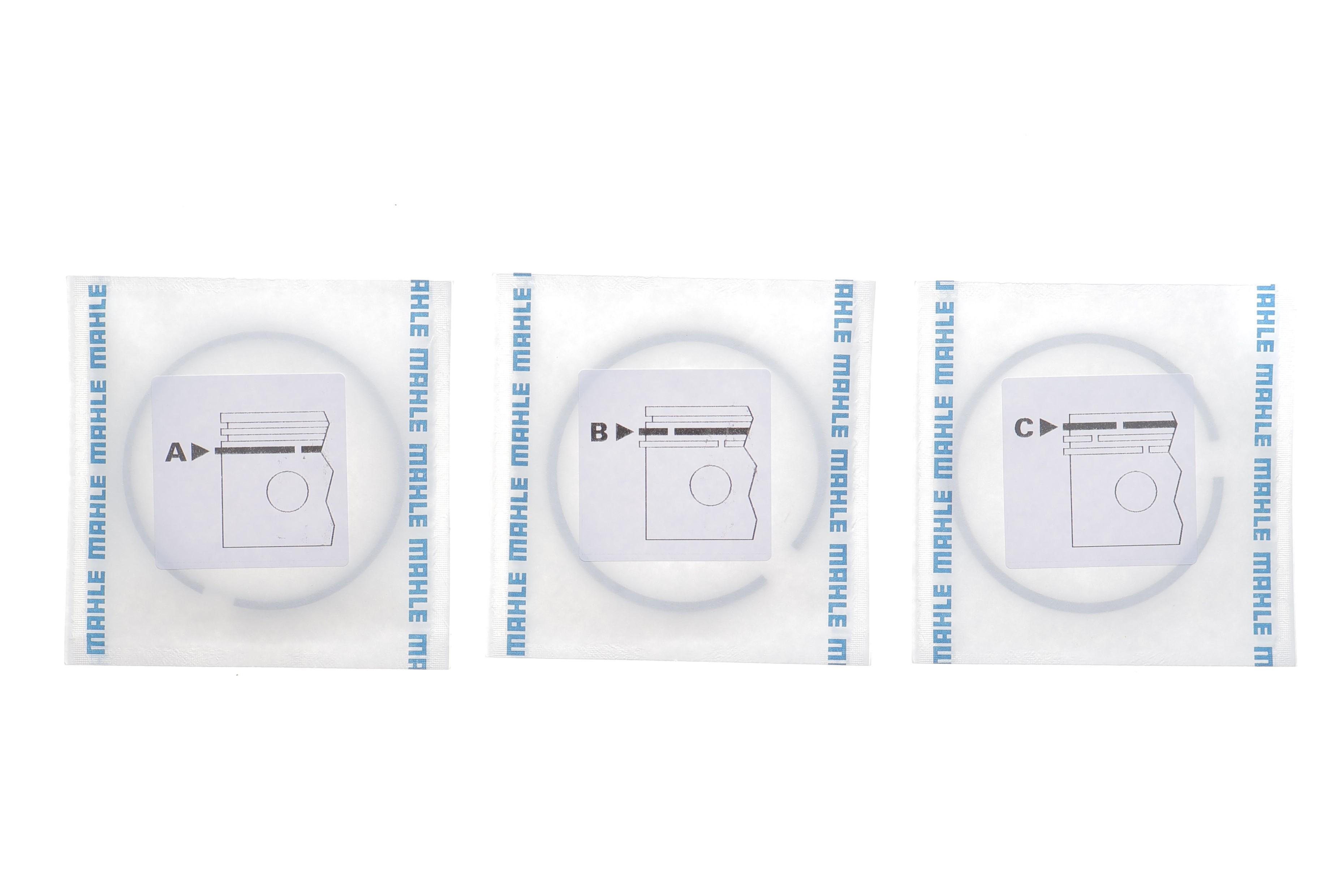 Кільця поршневі Fiat 1.6/1.8/2.0  (84.40mm/+0.40) (1.5-2-3.94)