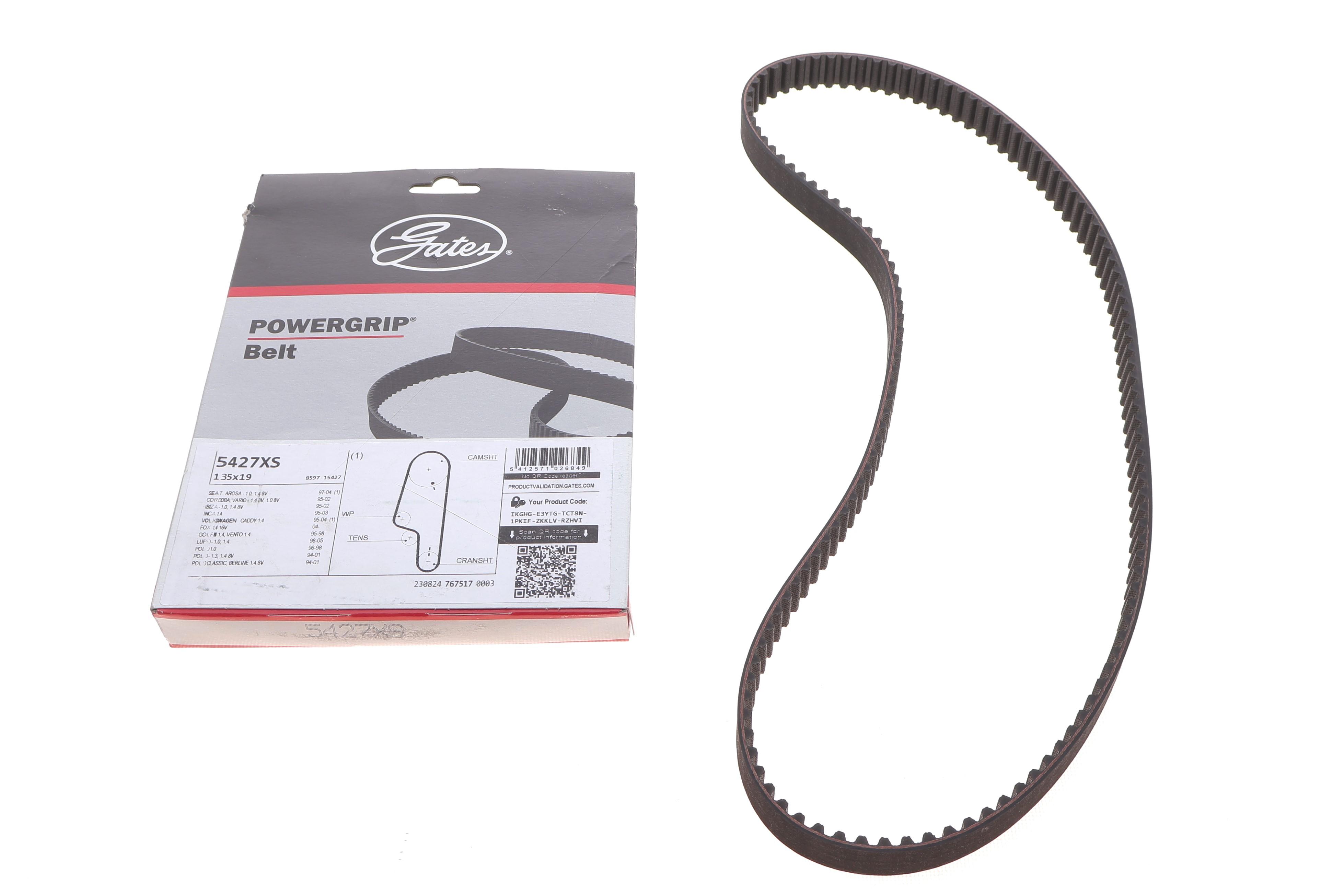 Ремінь ГРМ VW Golf III 1.4 95-97/VW Polo 1.0/1.4 96-01