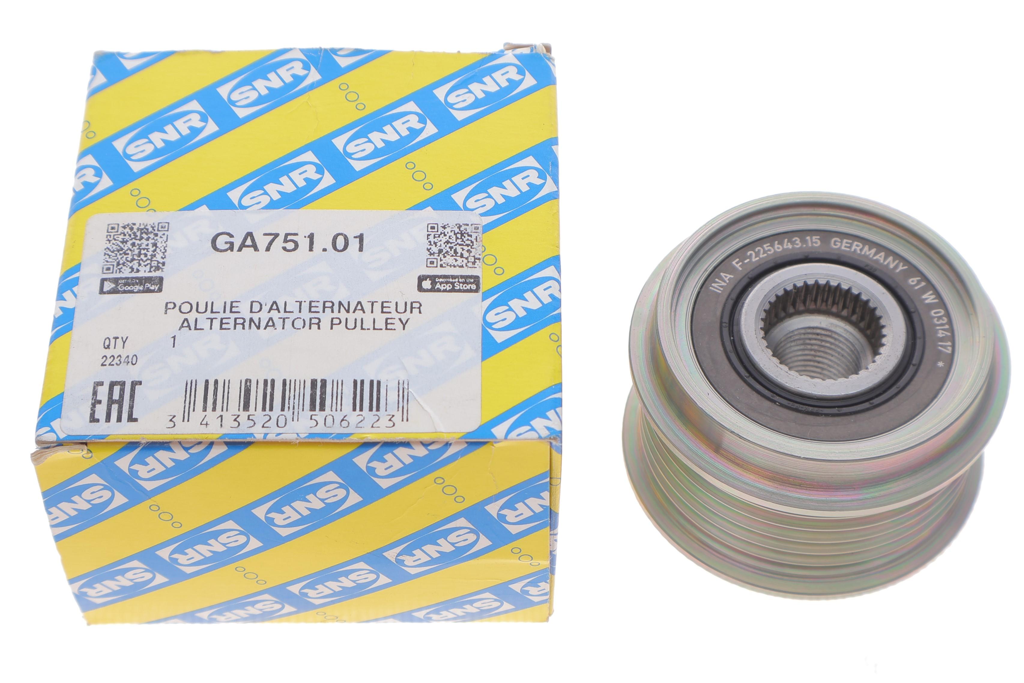 Шків генератора MB Vito (W638) 96-03