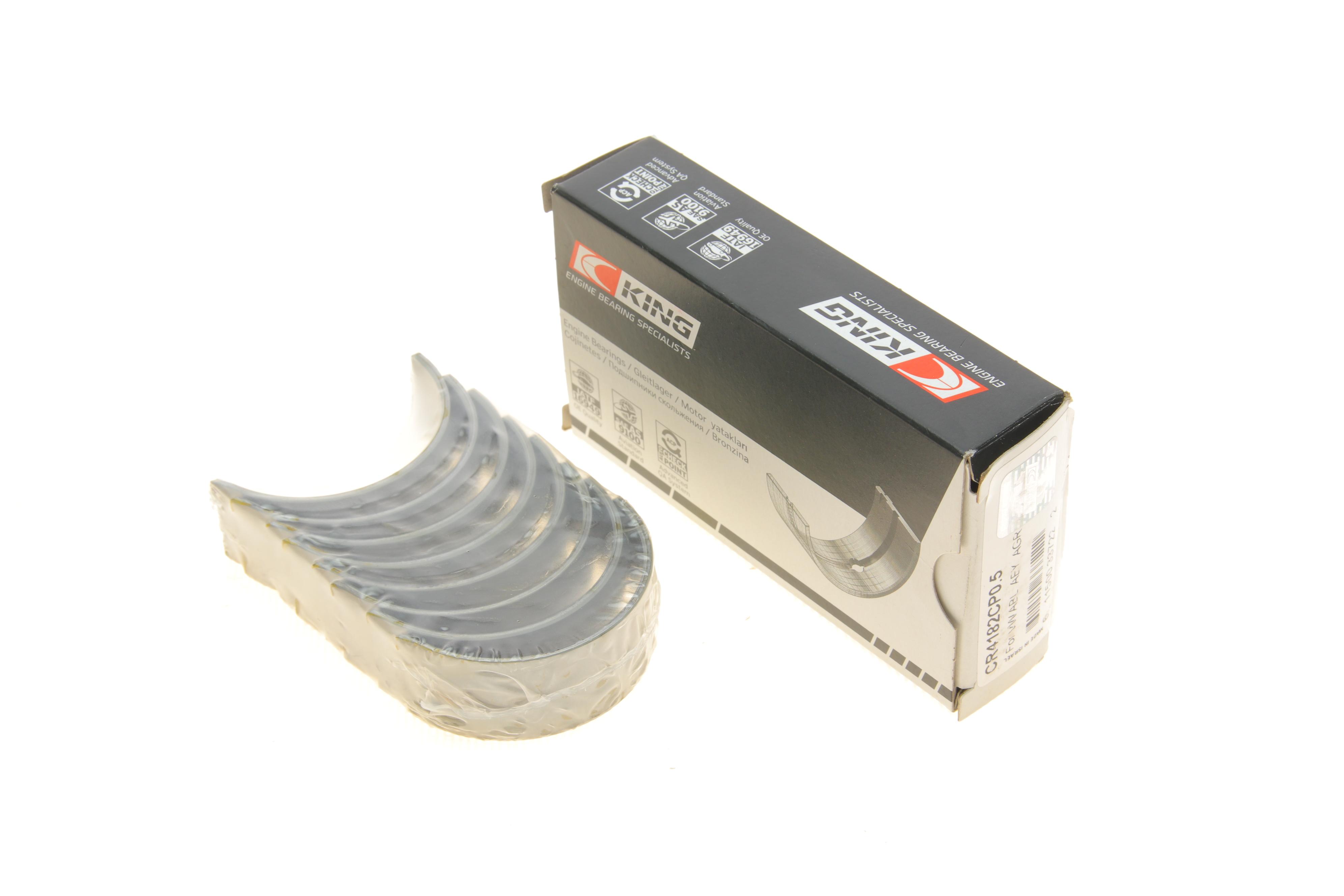 Вкладиші шатунні VW Caddy II/T4/T5 1.9 TDI 94-09 (+0.50)