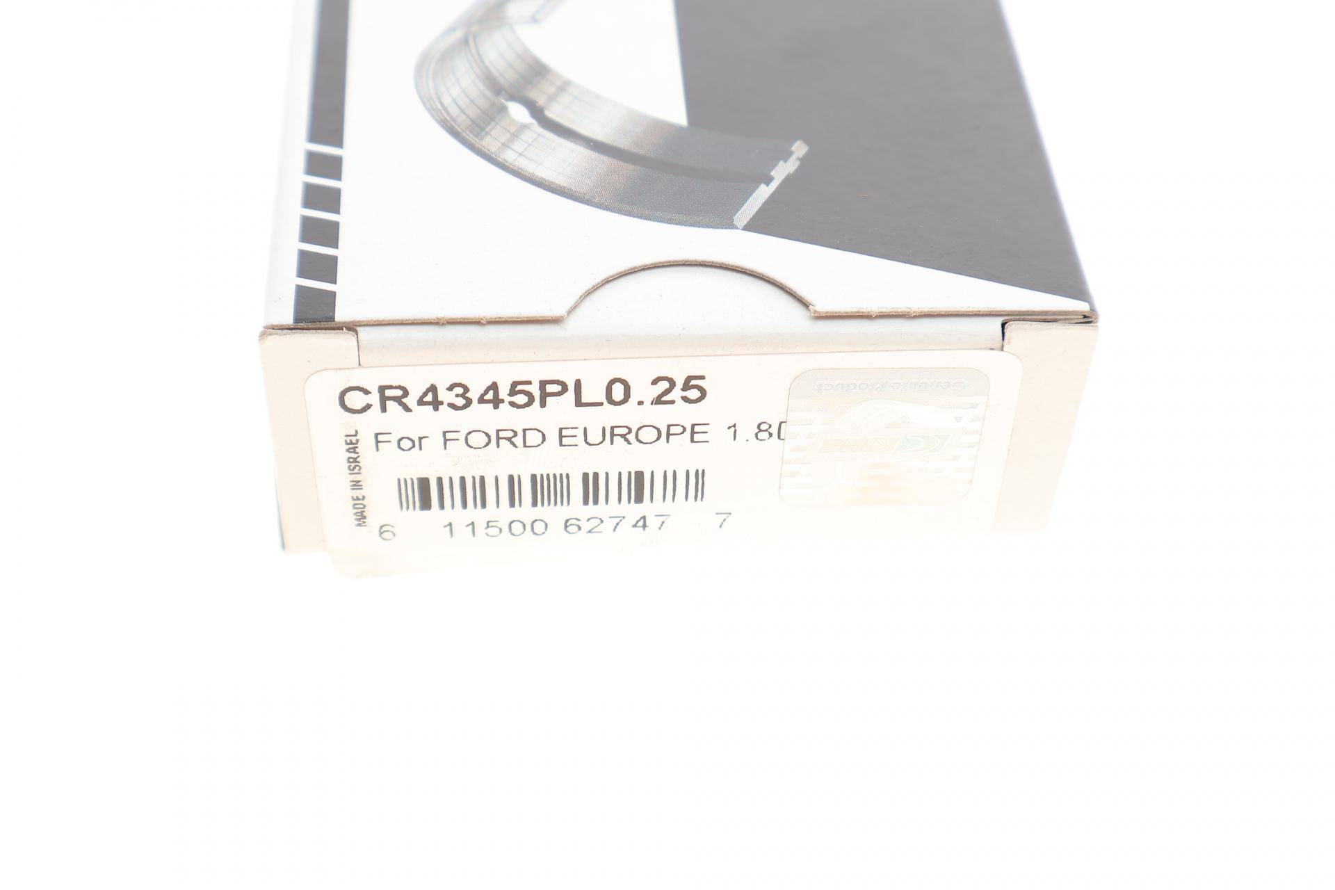 Вкладиші шатунні Ford Transit Connect 1.8 TDCi 02-13 (+0.25)