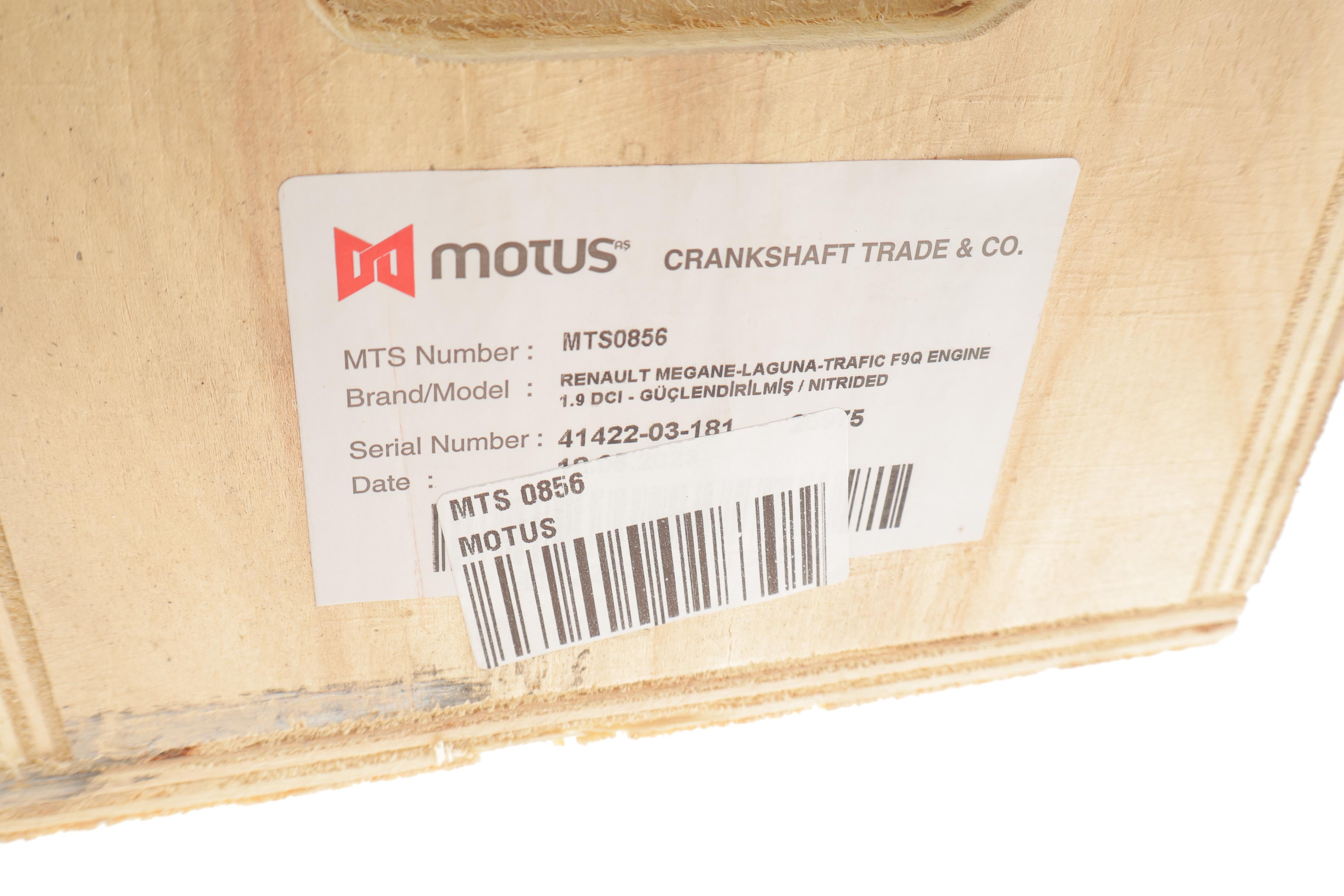 Колінчастий вал Renault Trafic/Opel Vivaro 1.9DCI