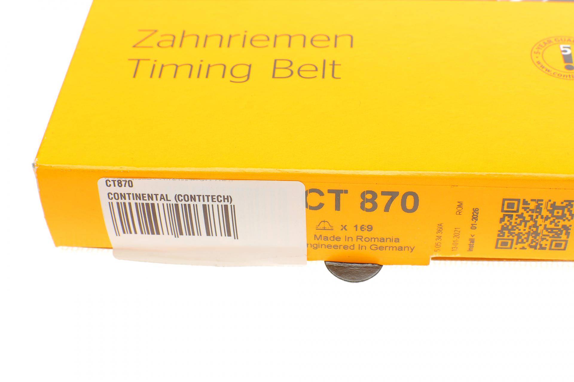 Ремінь ГРМ Opel Astra/Vectra/Omega 1.8-2.0i 92-03/Daewoo Lacetti/Nubira 1.8/2.0 97- (169x24)