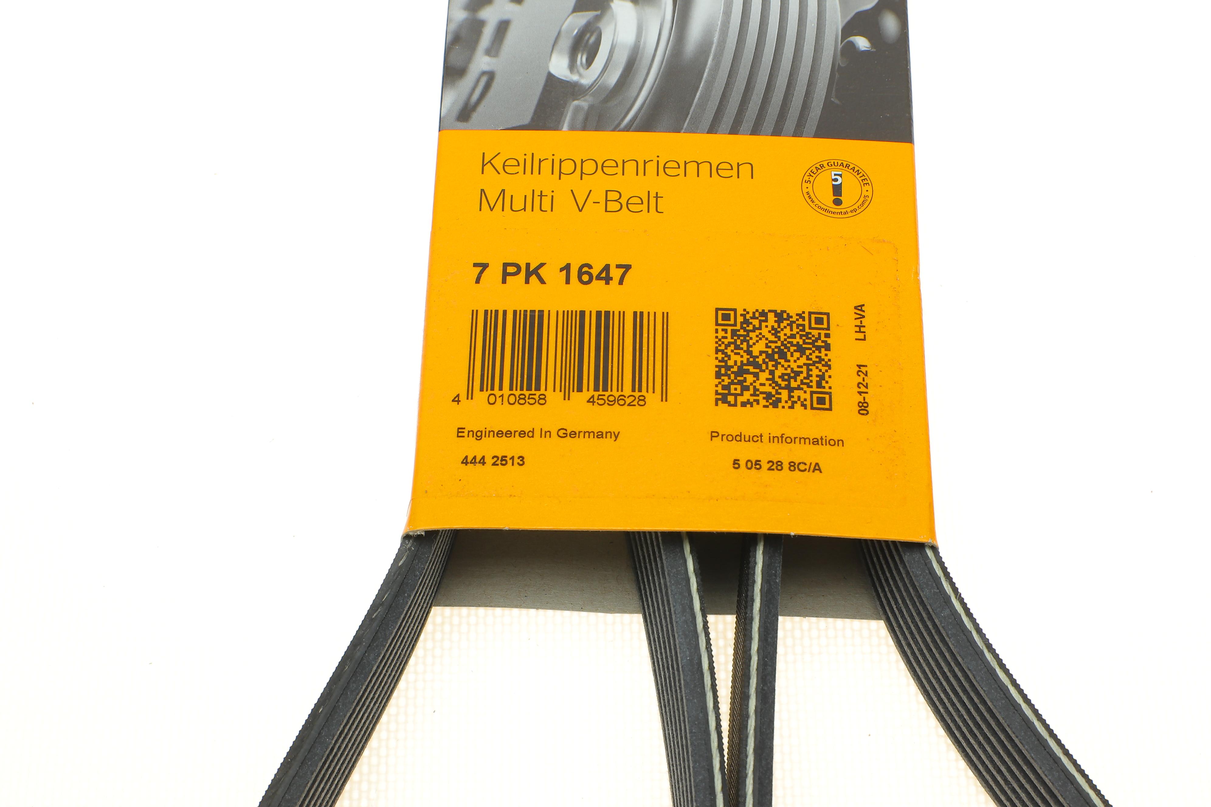 Ремінь генератора BMW 5 (F10/G30/F90)/7 (F01/F02/F03/F04/G11/G12)/X5 (E70)/X6 (E71/E72) 09-