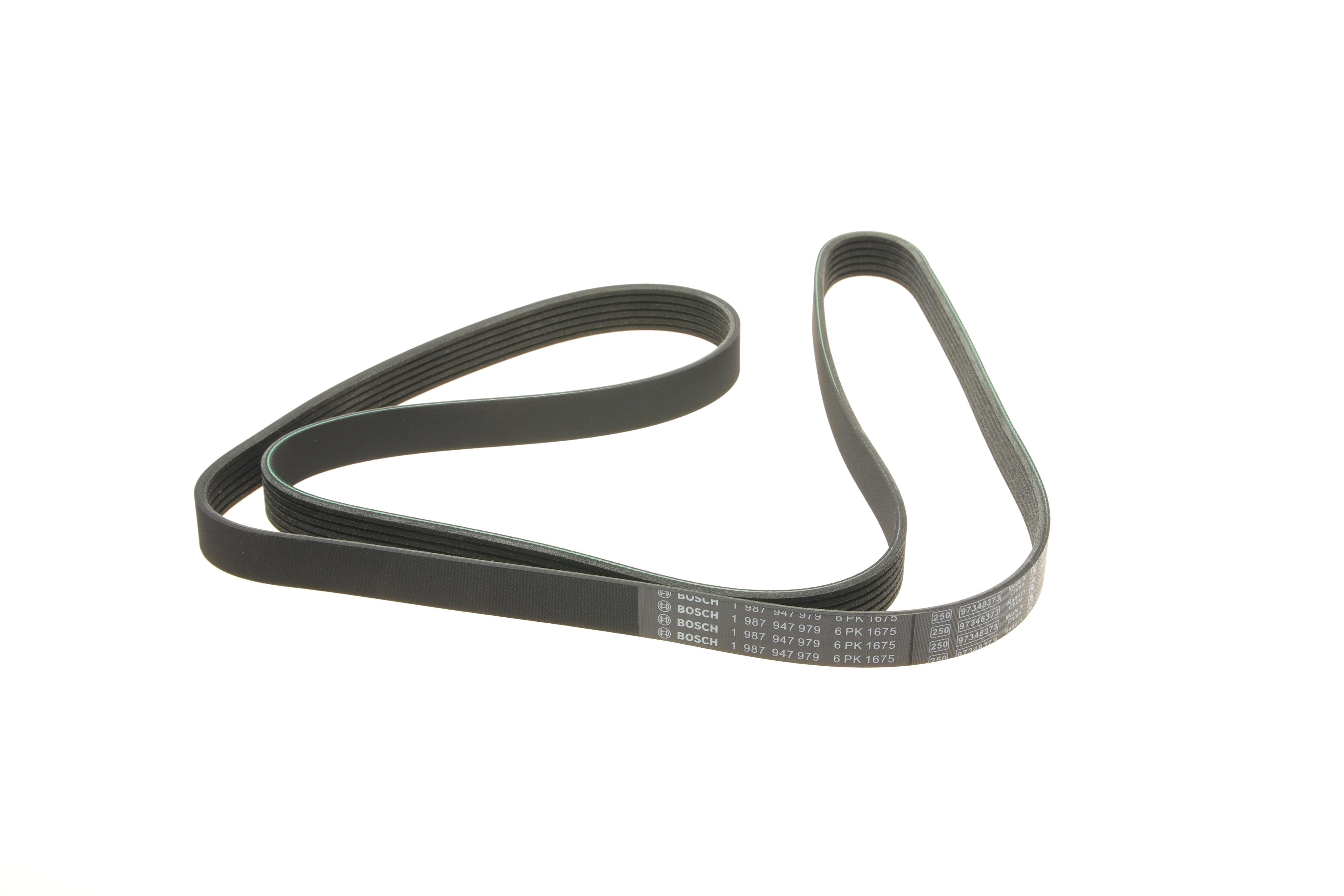 Ремінь генератора Toyota Corolla 1.4/1.6 02-06/Ford Escort 1.6/1.8 92-99/Audi A6/100 91-97 (6PK1675)