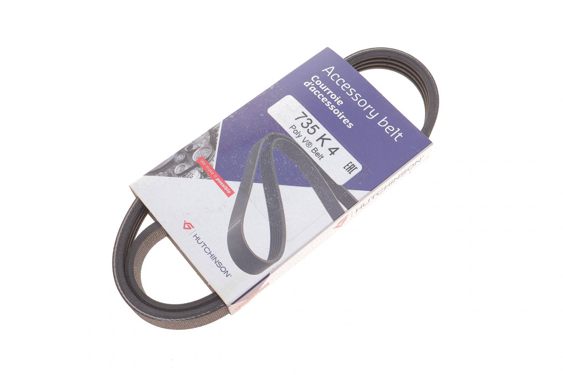 Ремінь генератора Ford Transit 2.0 TDCI 00-06 (4PK735)