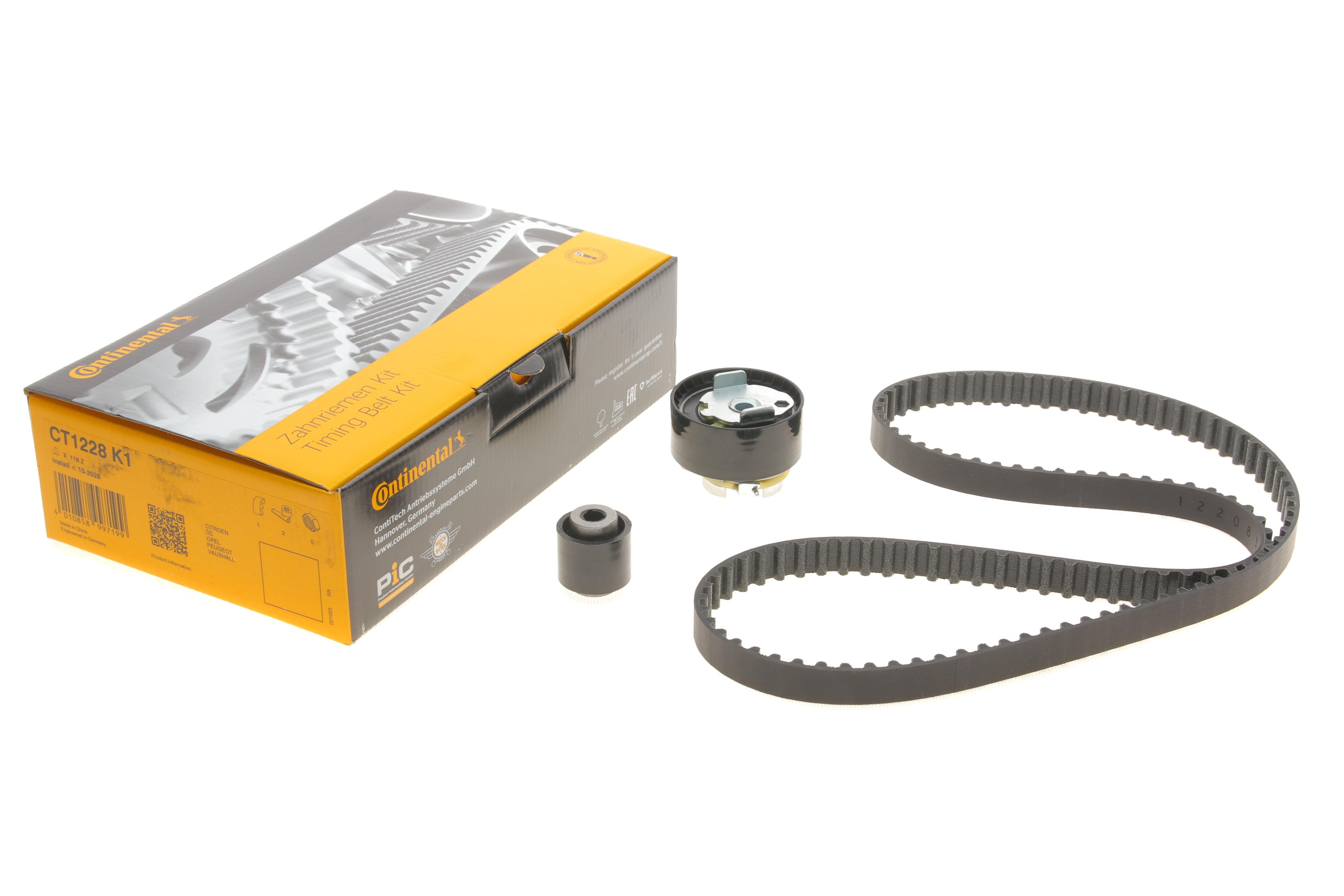 Комплект ГРМ Citroen C1/C3/C4/Peugeot 2008/208/301/3008/308 1.2 12- (16x118z)