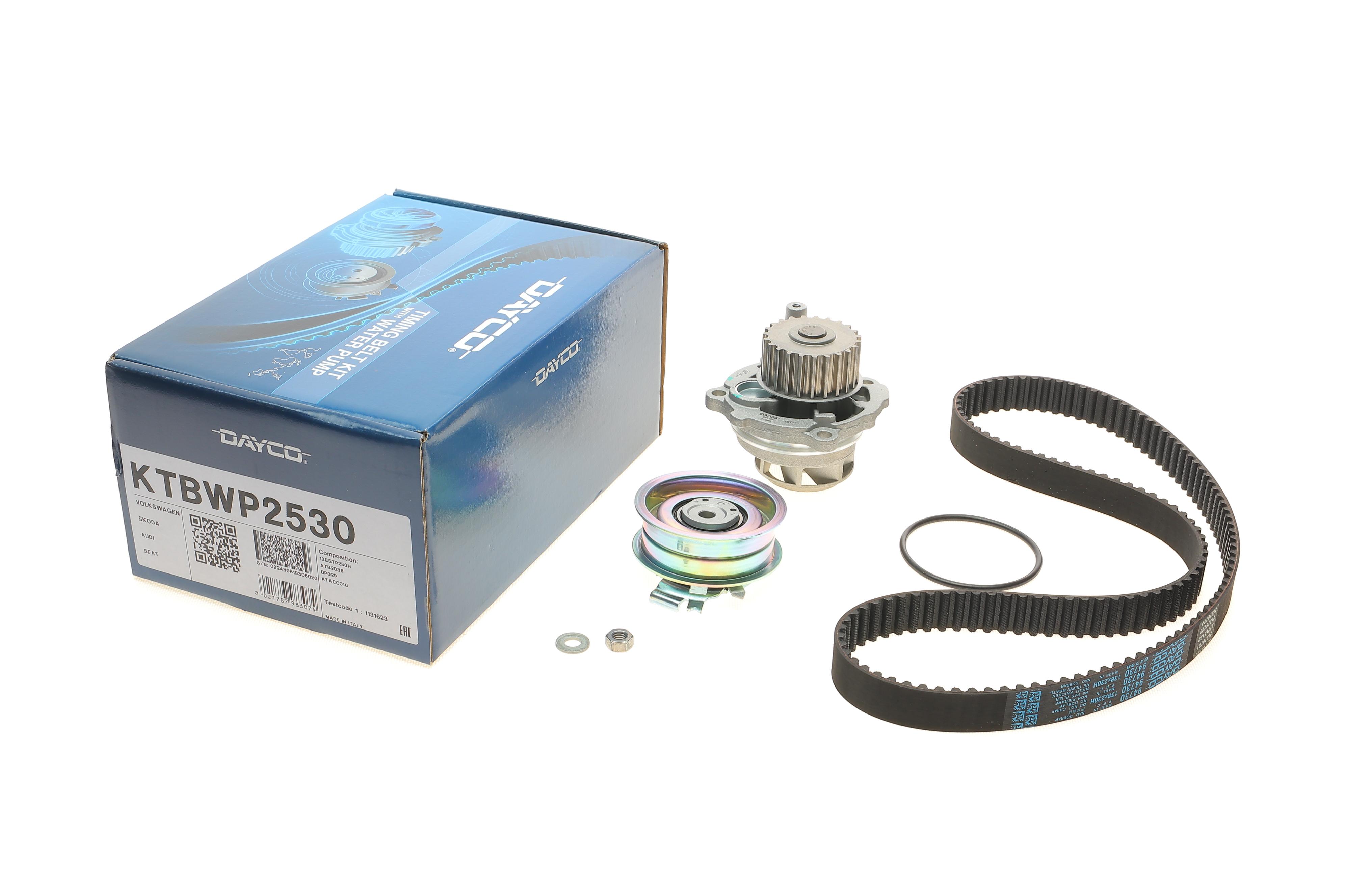 Комплект ГРМ + помпа Audi A3/A4/Skoda Octavia/VW Caddy III/Golf IV/V/Passat/Touran 1.6 95- (23x138z)