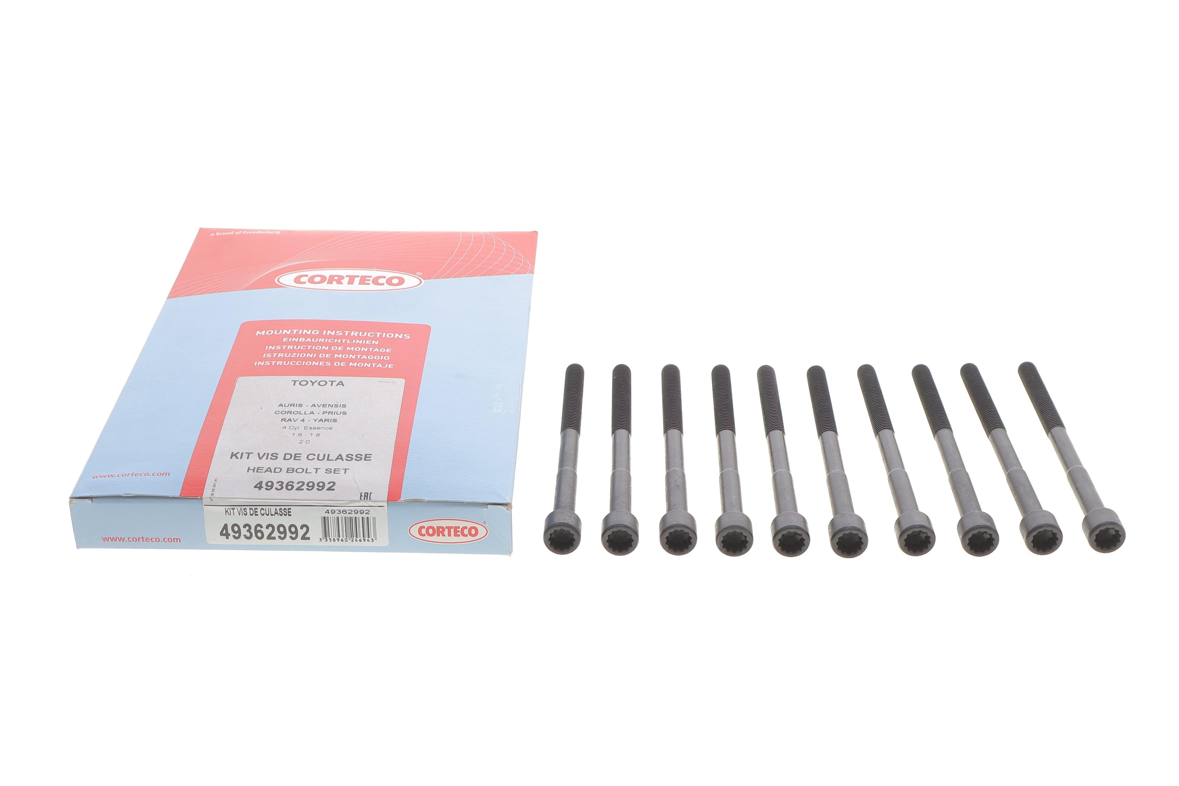 Болти головки (к-кт 10шт.) Toyota Rav4 08-