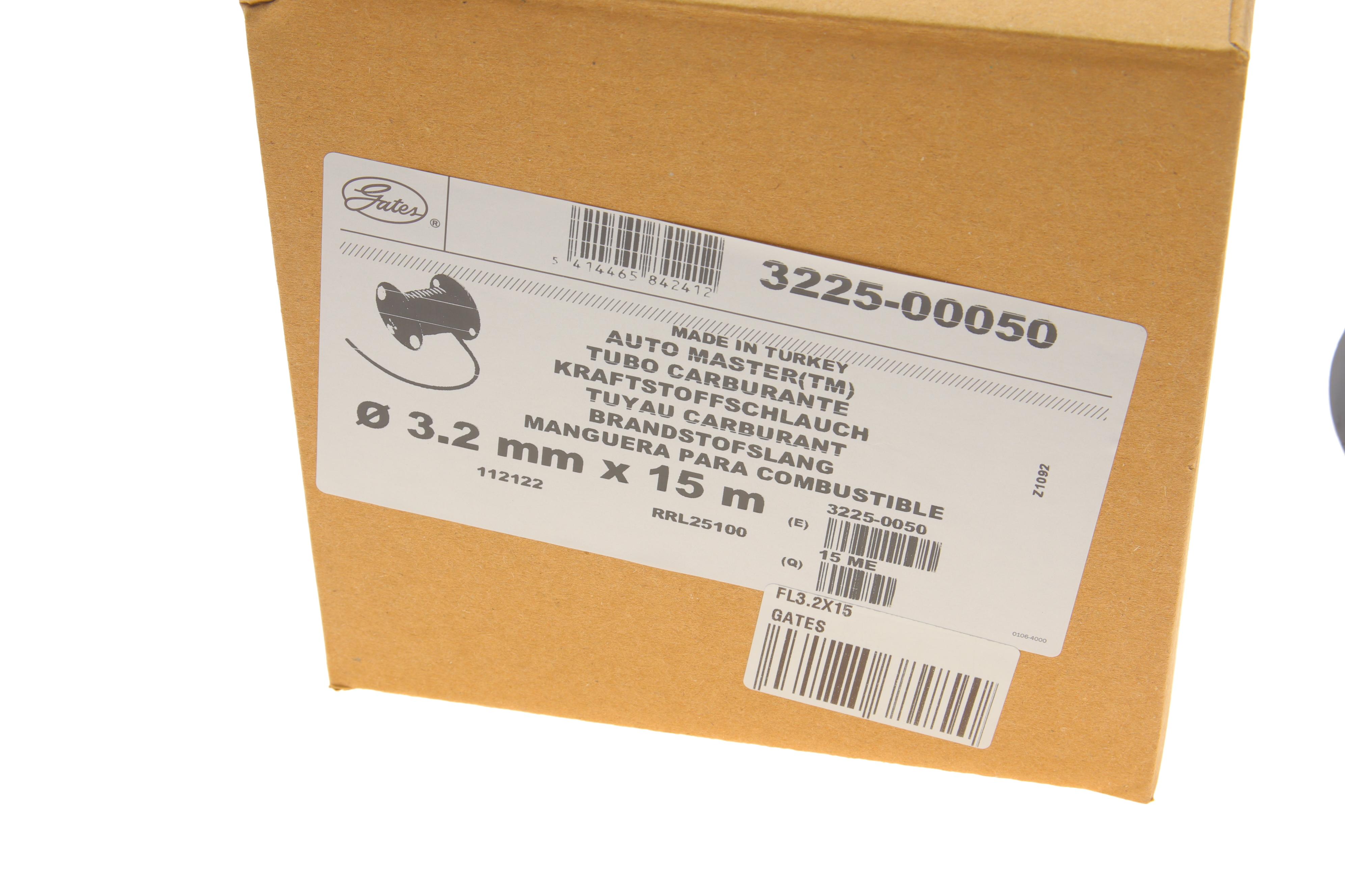 Шланг паливний (d=3.2mm) бухта 15м (3225-00050)