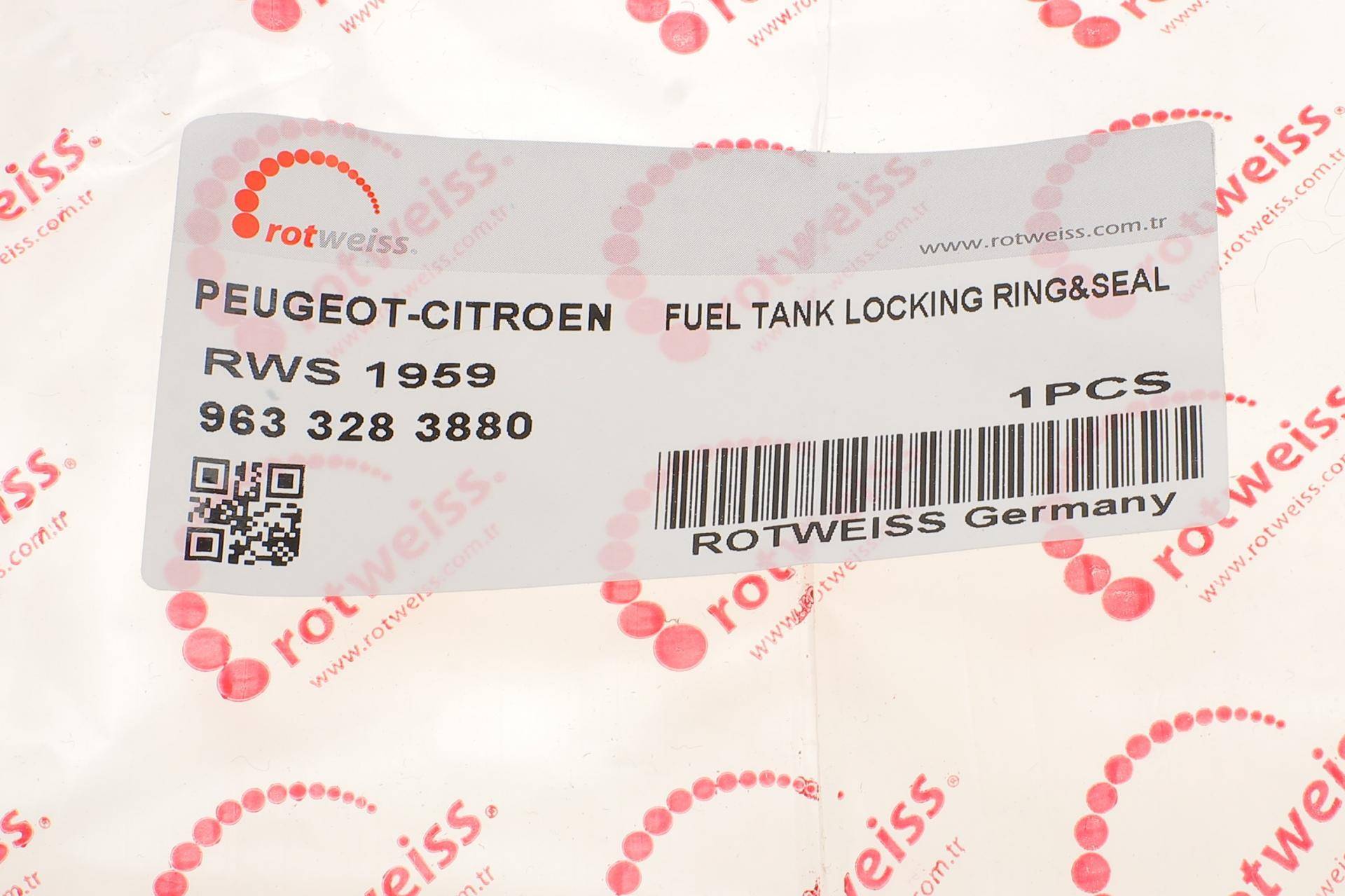 Кришка насосу паливного в бак Fiat Scudo 94- (+ кільце)