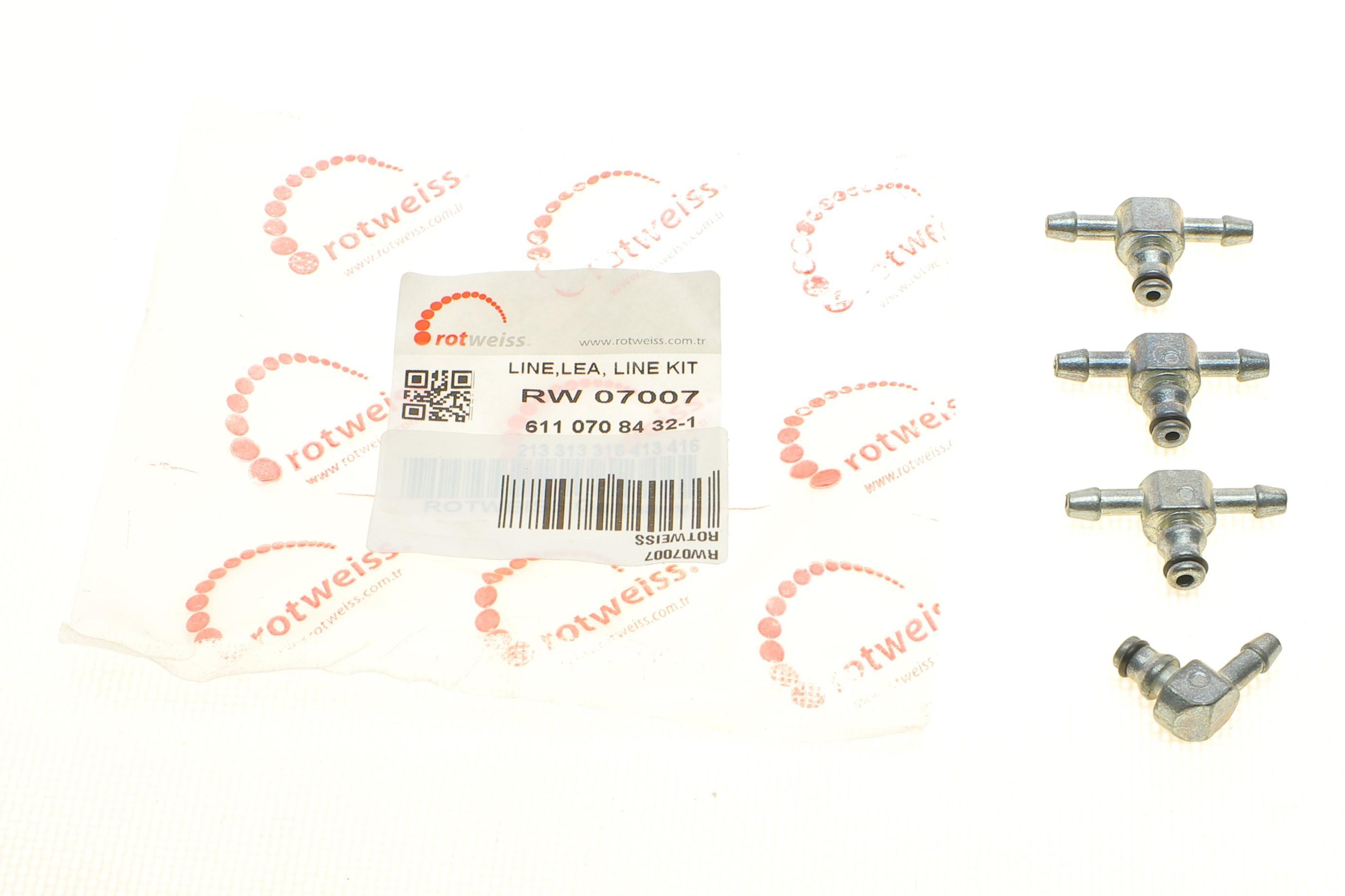 Ремкомплект шланга обертки MB Sprinter 2.2CDI (метал) (6110708432)