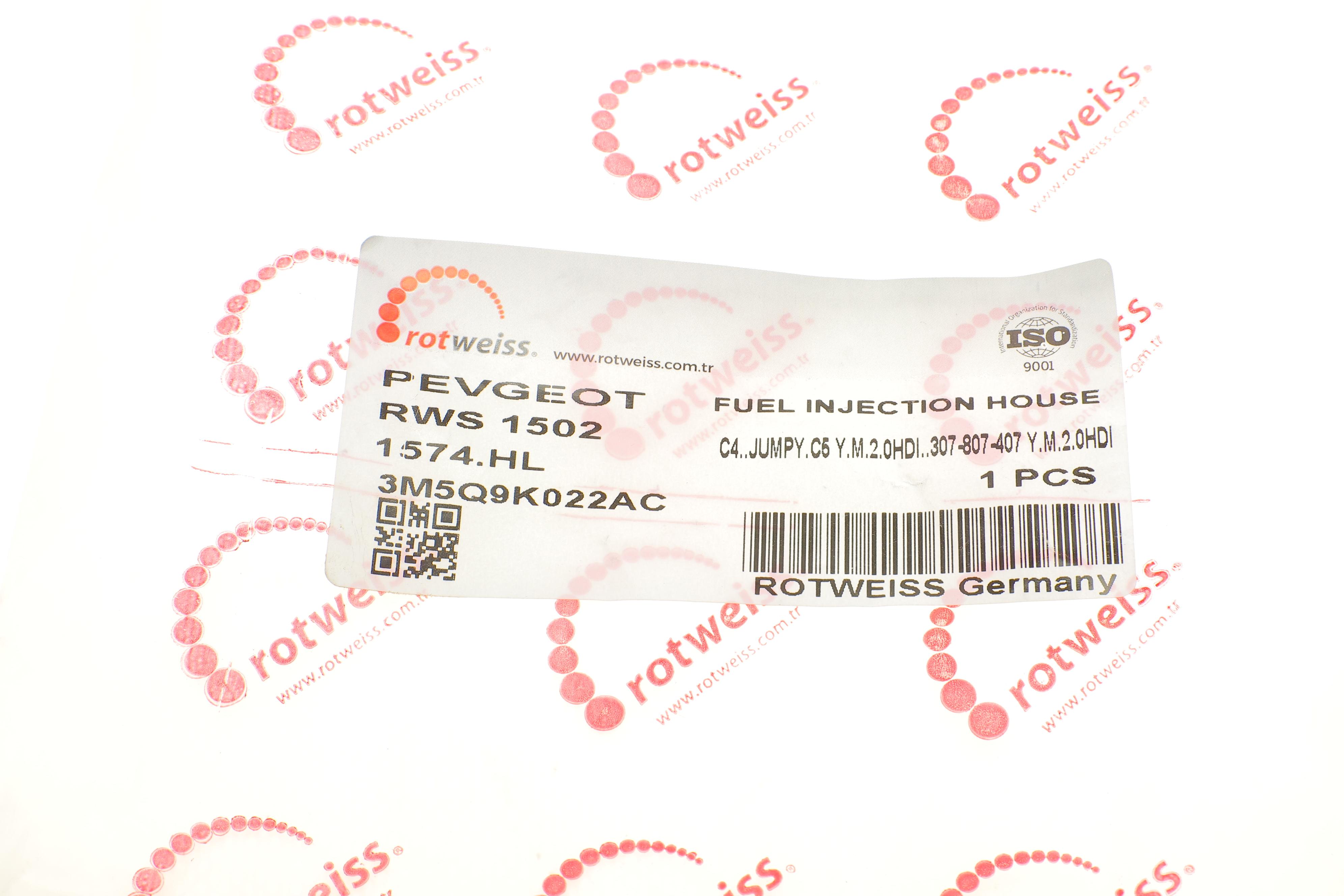 Шланг зливний Fiat Scudo/Jumpy/Peugeot Expert 2.0 HDi 07-