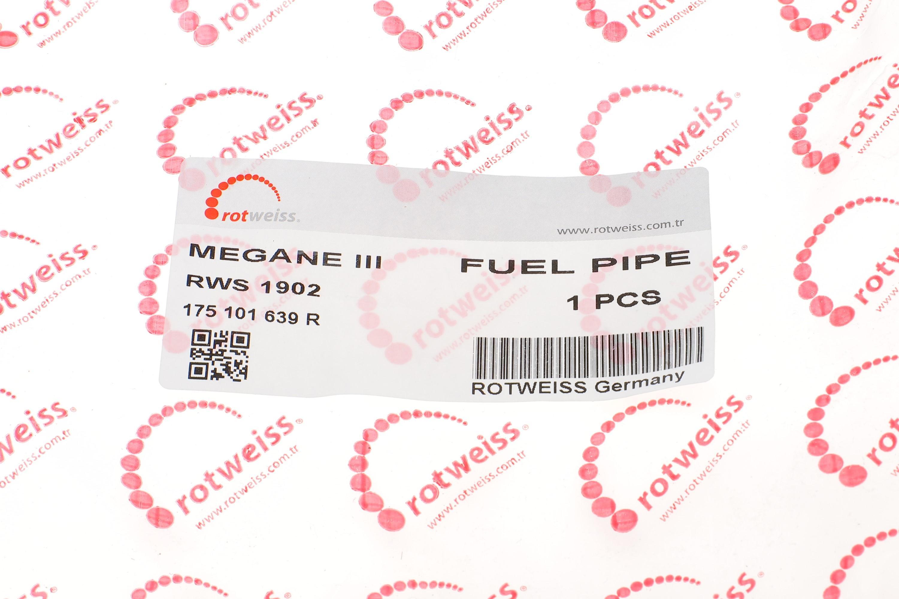 Трубка паливна Renault Scenic/Megane III 1.5 DCi 08-14(+груша підкачки)