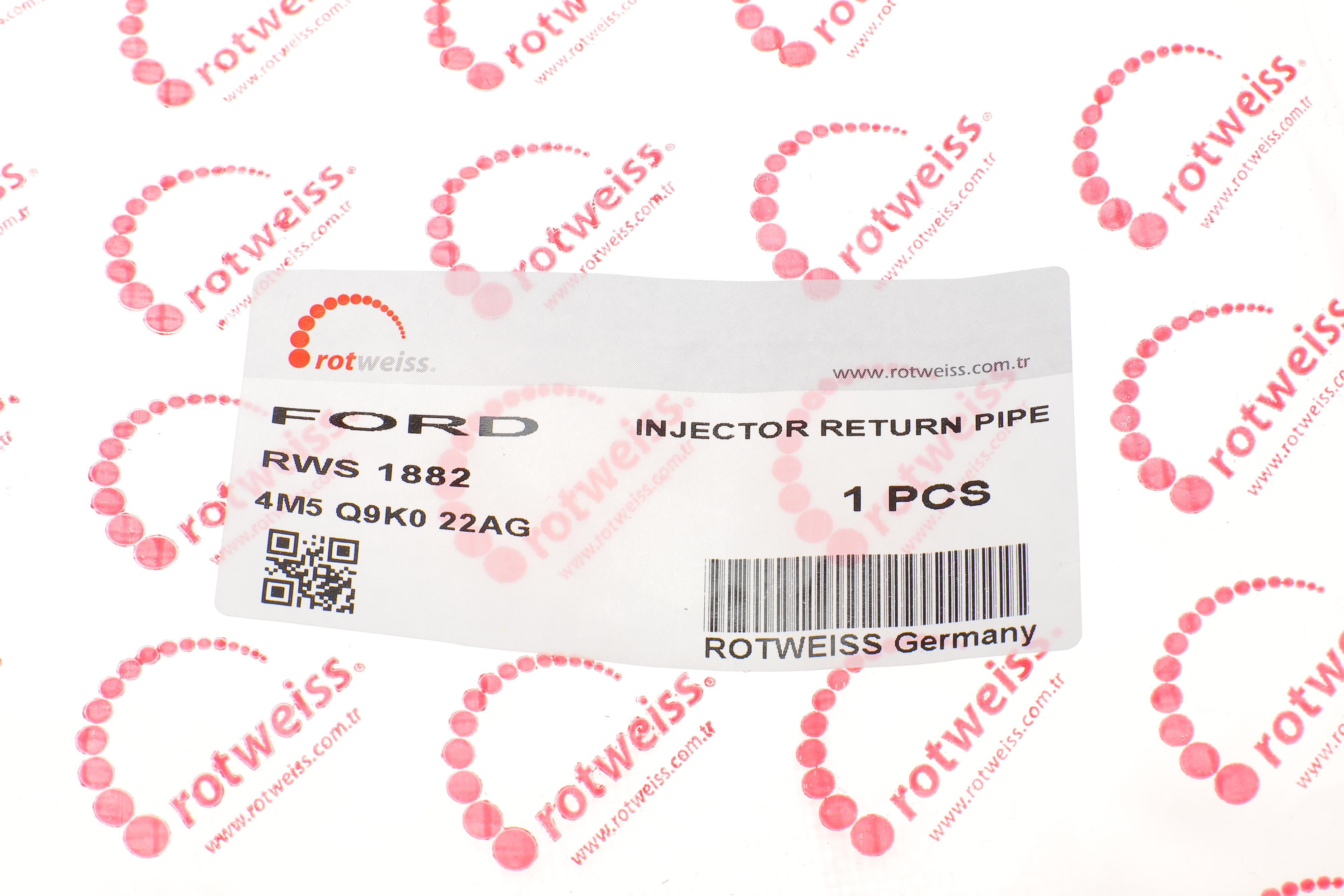 Шланг зливний Ford Focus/Tourneo Connect 1.8TDCi 05-15