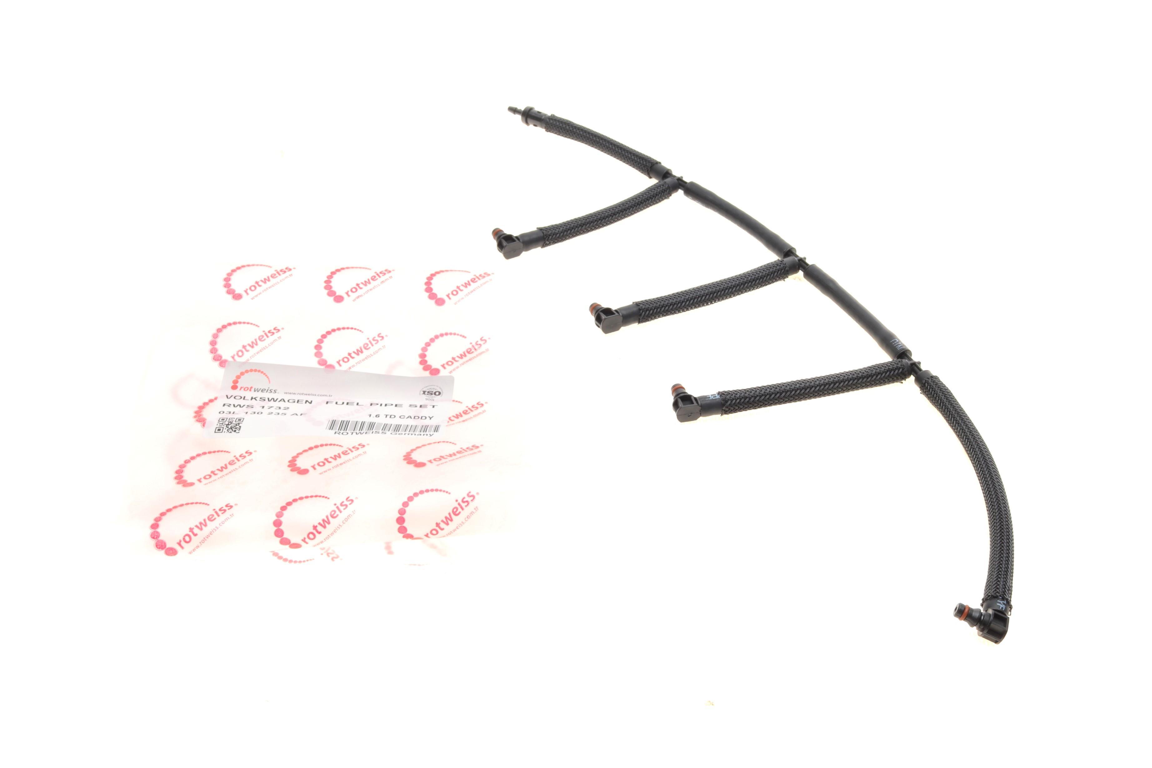 Шланг зливний VW Caddy III 1.6TDI 09-