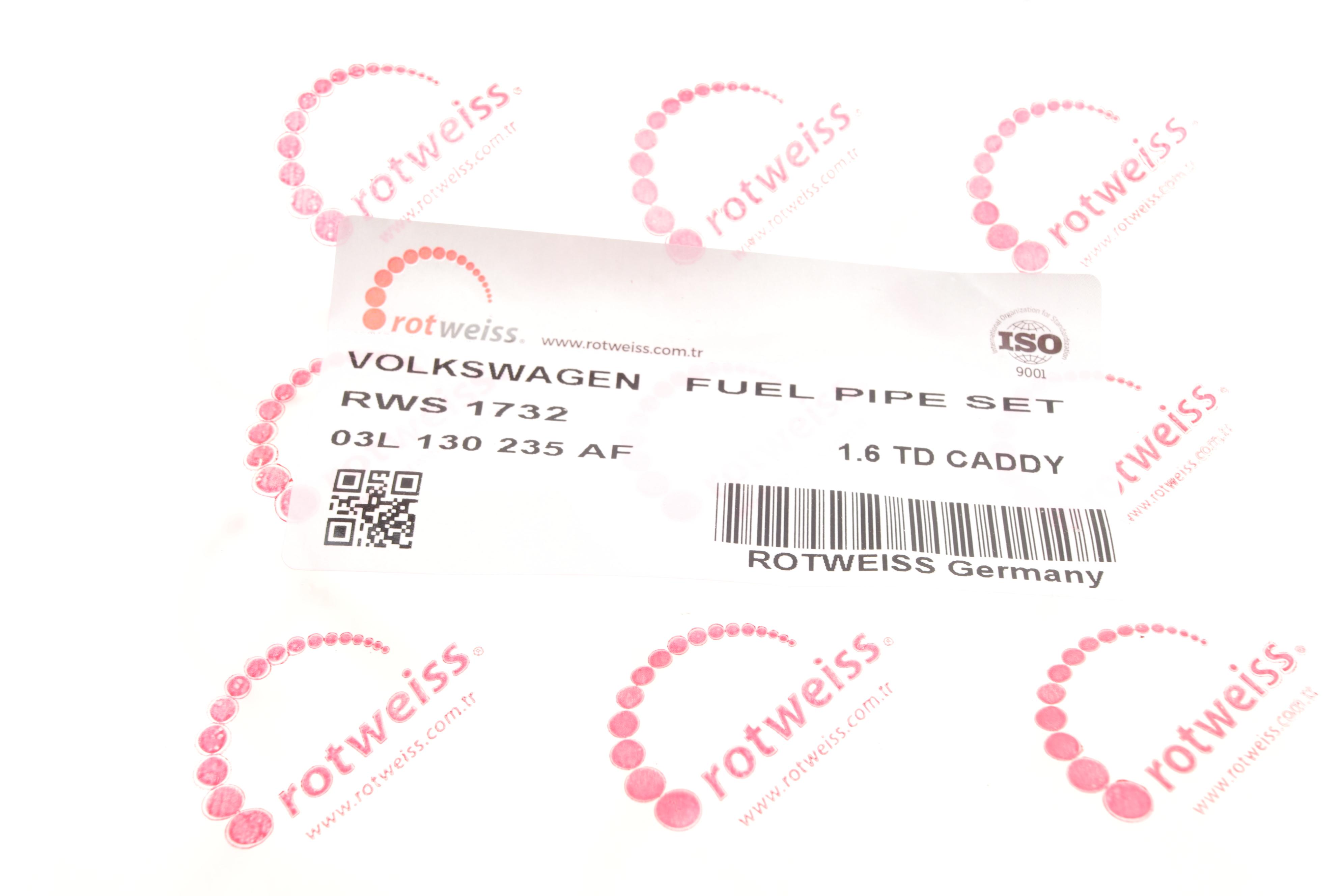 Шланг зливний VW Caddy III 1.6TDI 09-