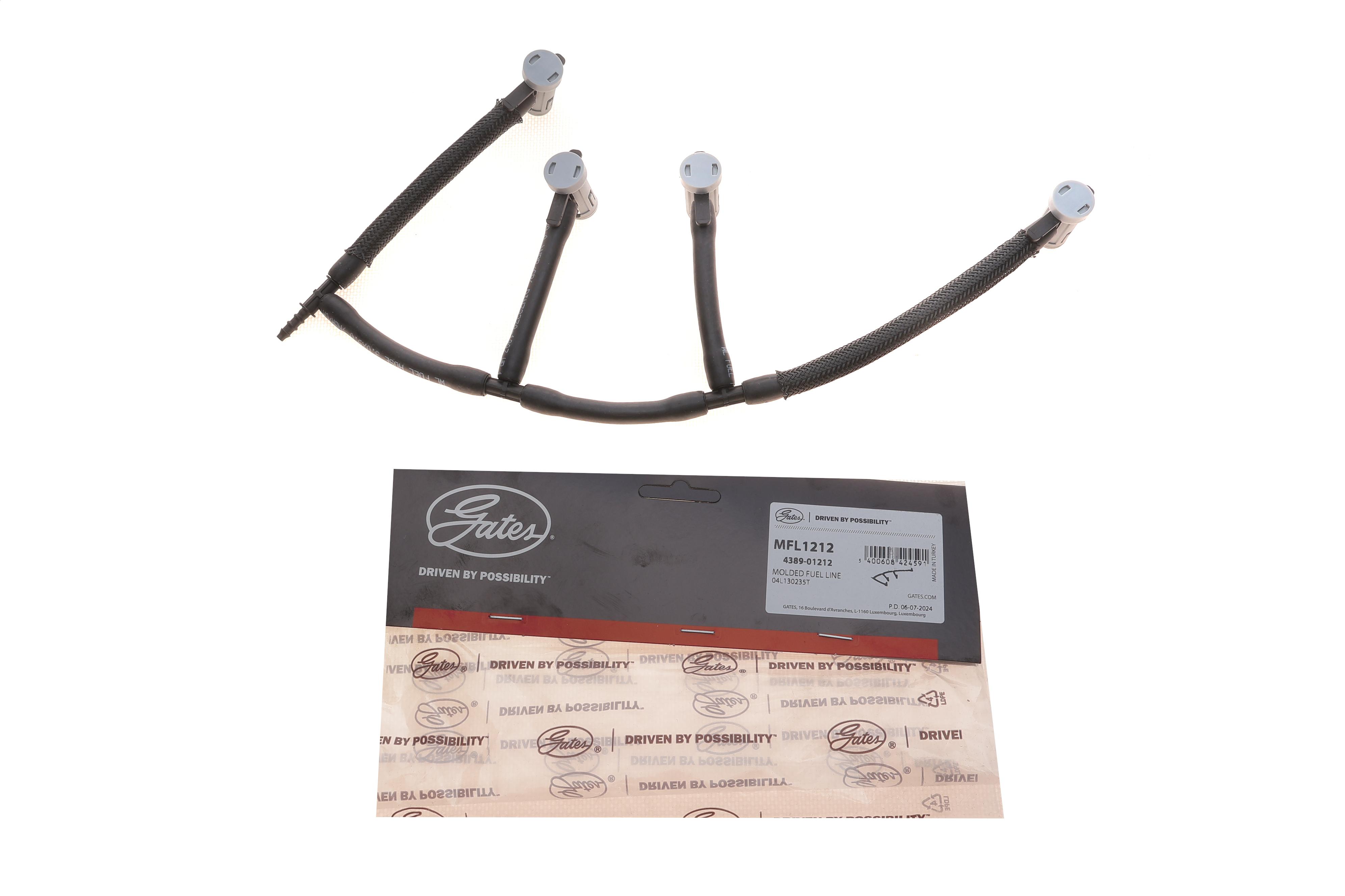 Шланг зливний Seat Leon/Skoda Octavia III/VW Golf VII 1.6TDI 12- (к-кт)