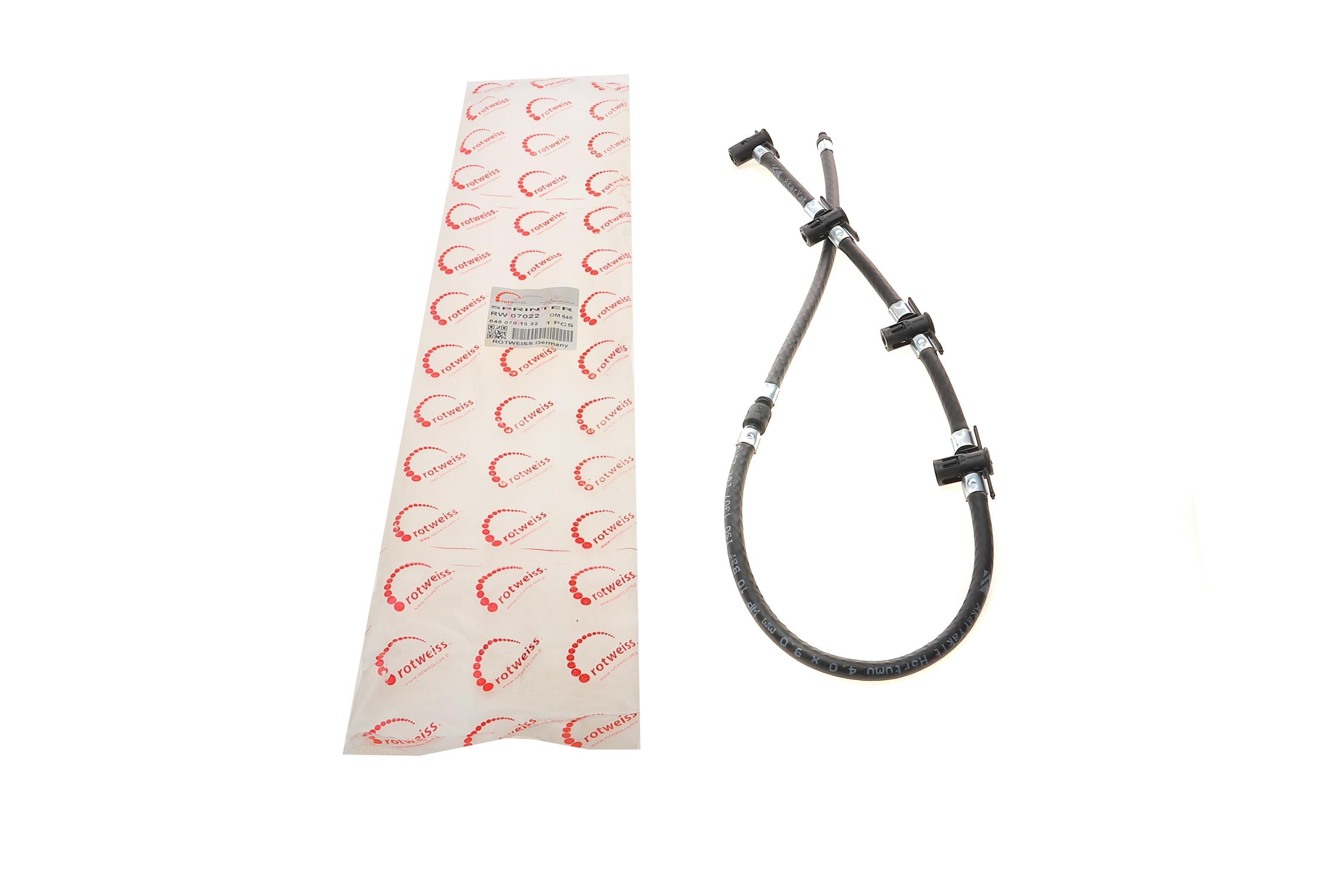 Шланг зливний MB Sprinter/Vito (W639) 2.2CDI 06- (OM646)