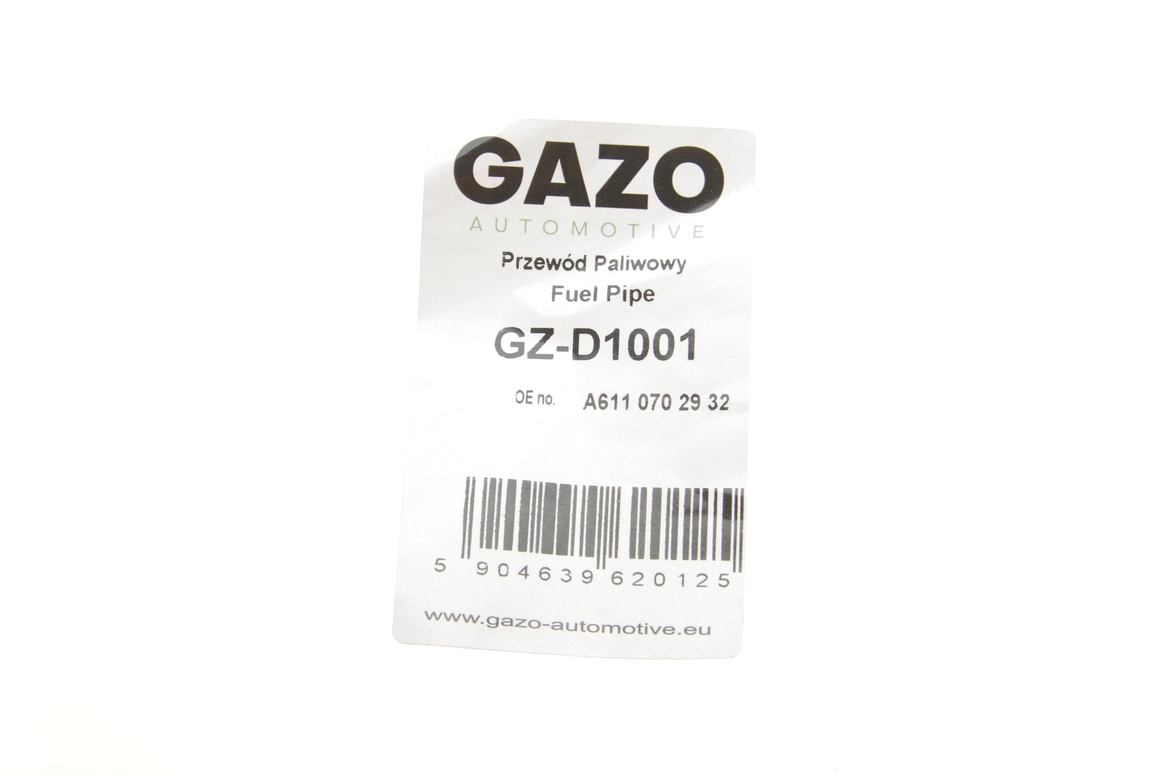 Трубка паливна MB Sprinter CDI 00-06 (ПНВТ-клапан регул. тиску)