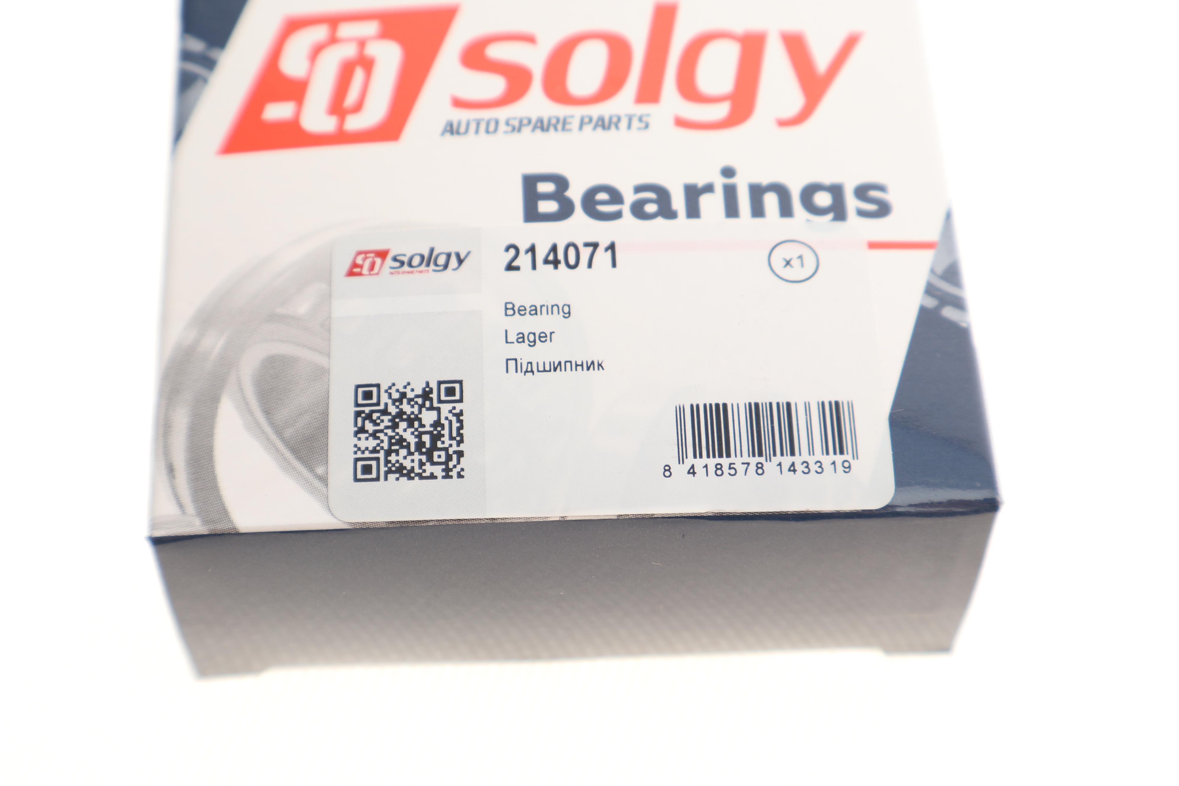 Підшипник паливної апаратури MB Sprinter (30x62x23.8)