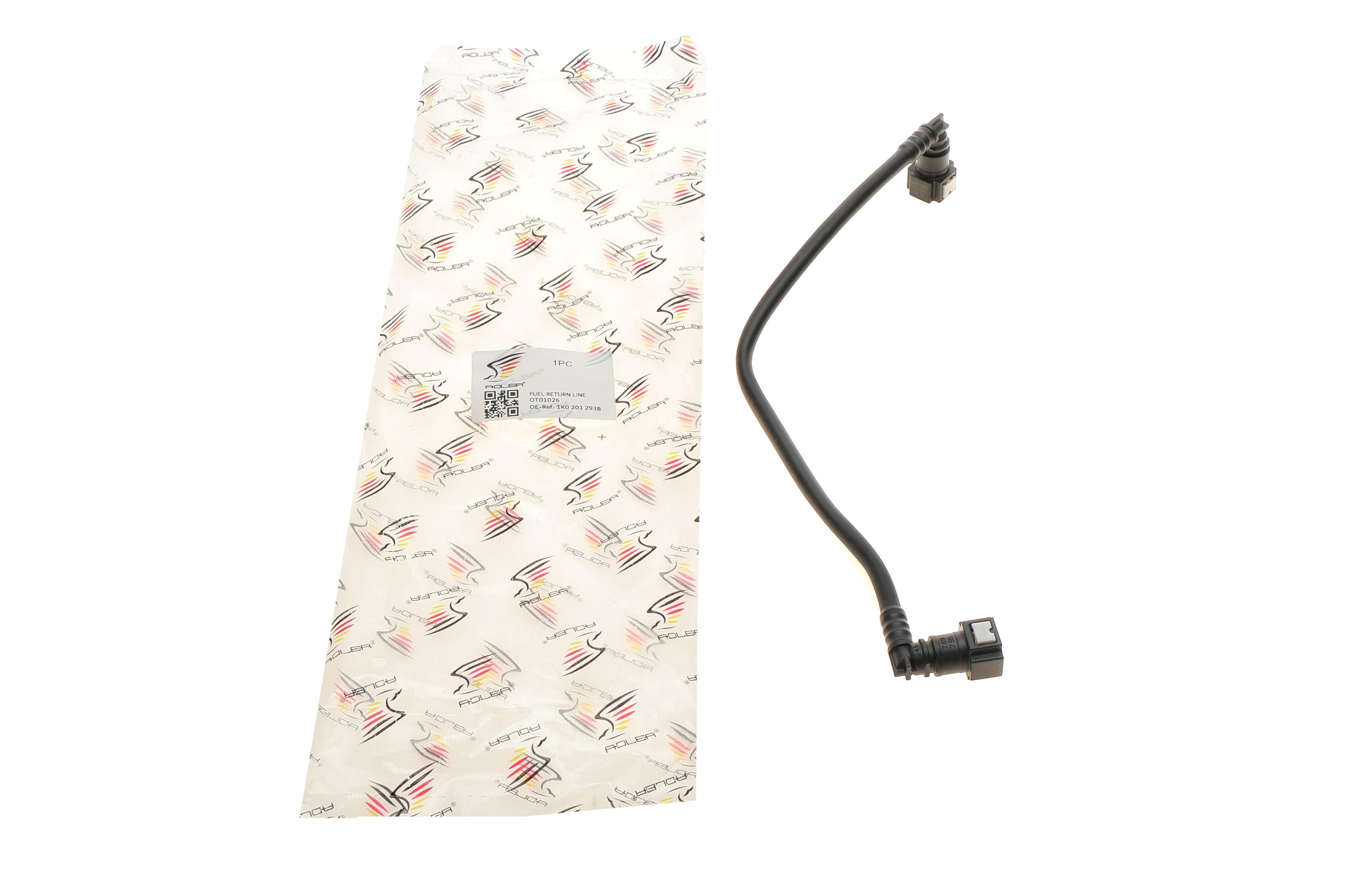 Трубка паливна Skoda Octavia/VW Golf V/VI 03-13