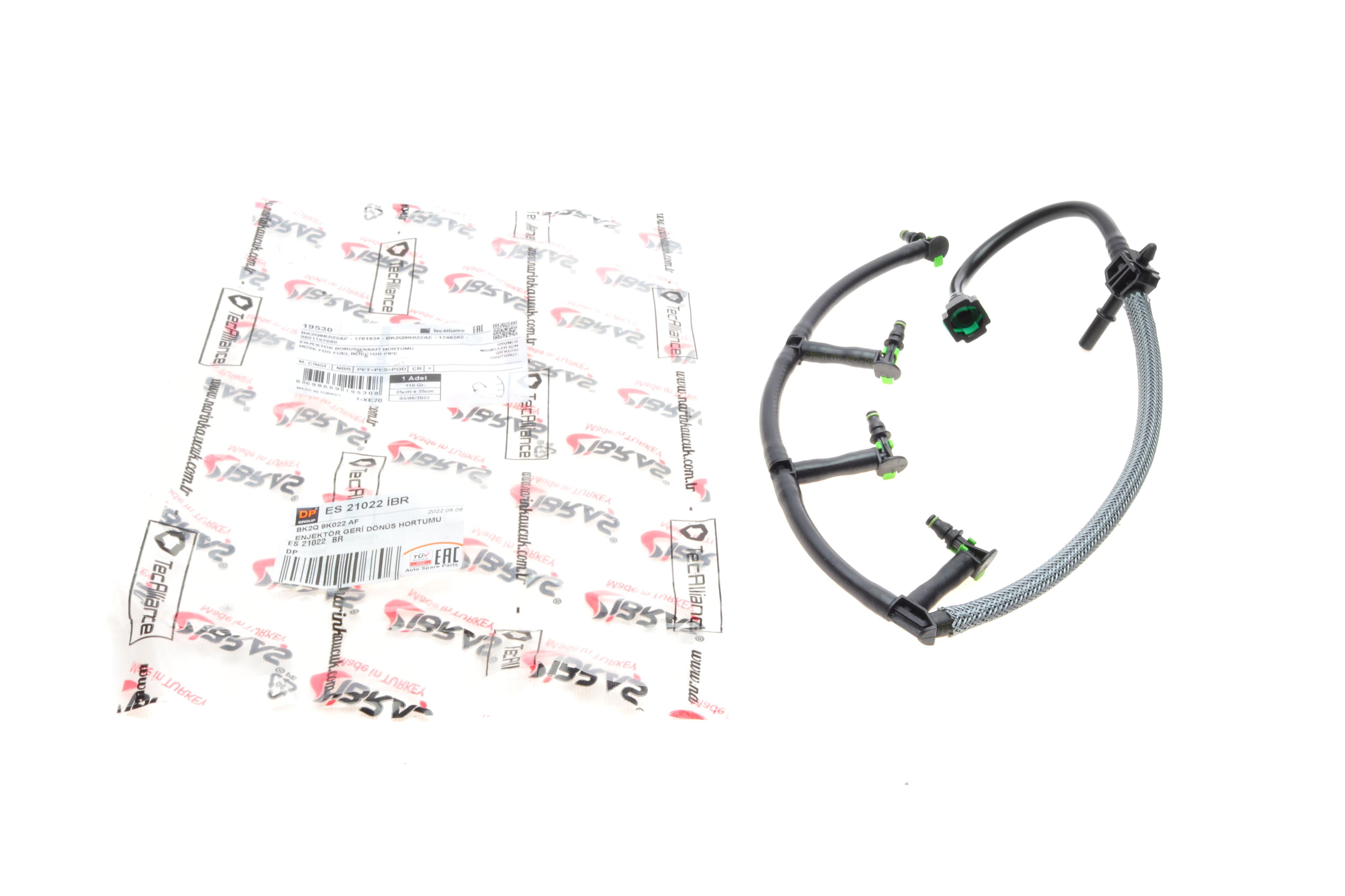 Шланг зливний Citroen Jumper/Peugeot Boxer/Fiat Ducato 2.2D 11- (Euro5)