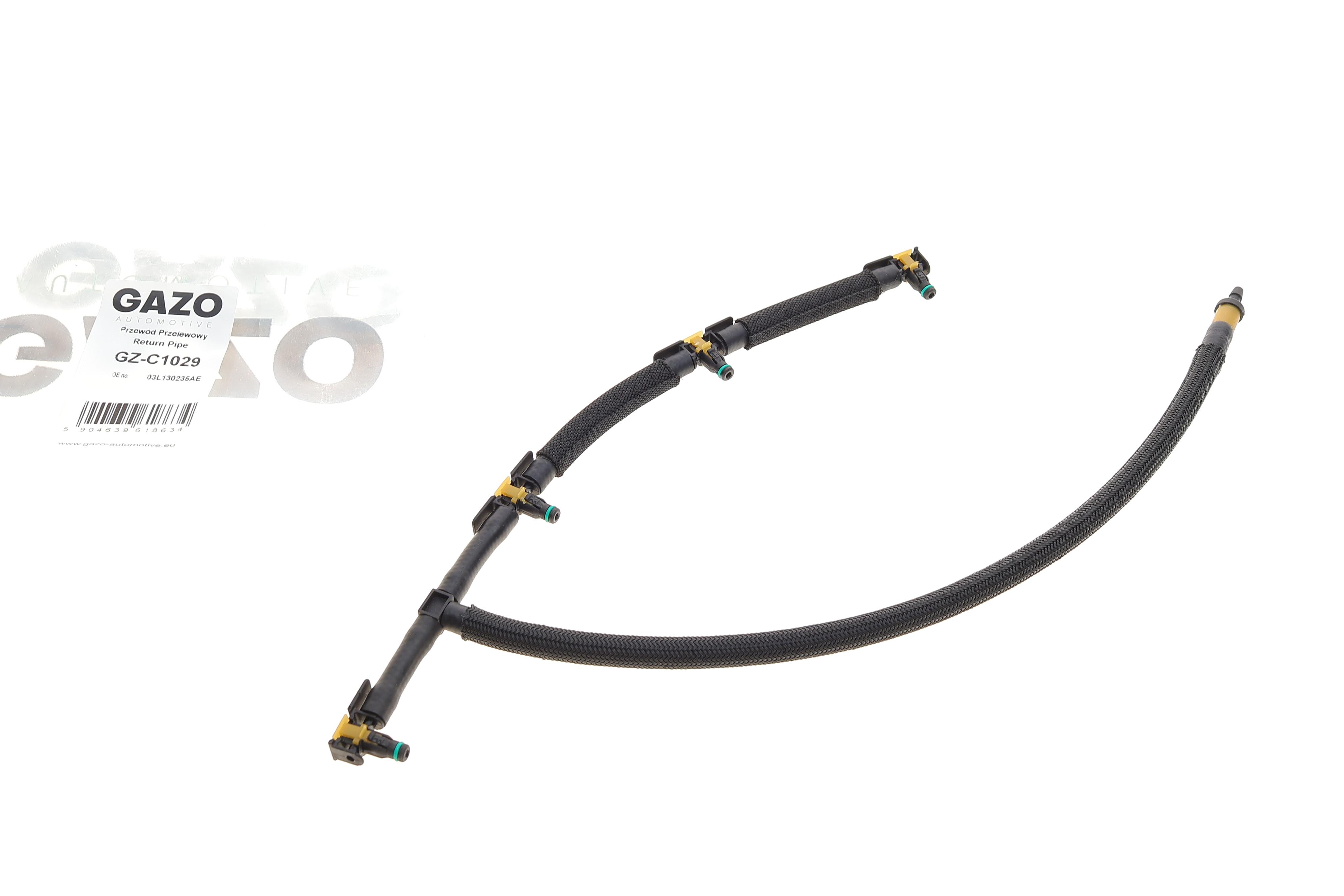 Шланг зливний Audi A4/A6/Q5 2.0TDI 07-17 (к-кт)