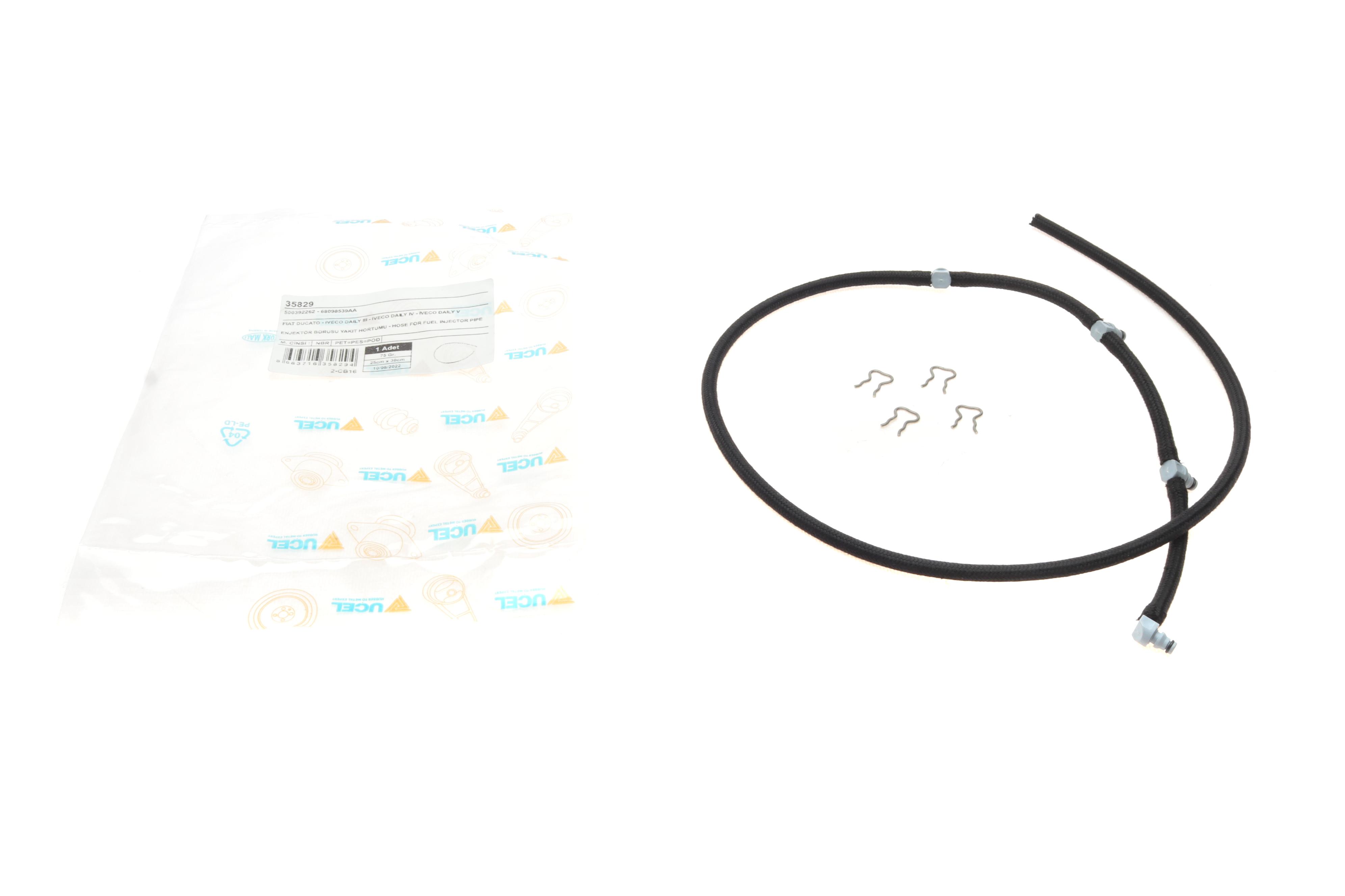 Шланг зливний Fiat Ducato/Iveco Daily III-V 2.3D/JTD 02-