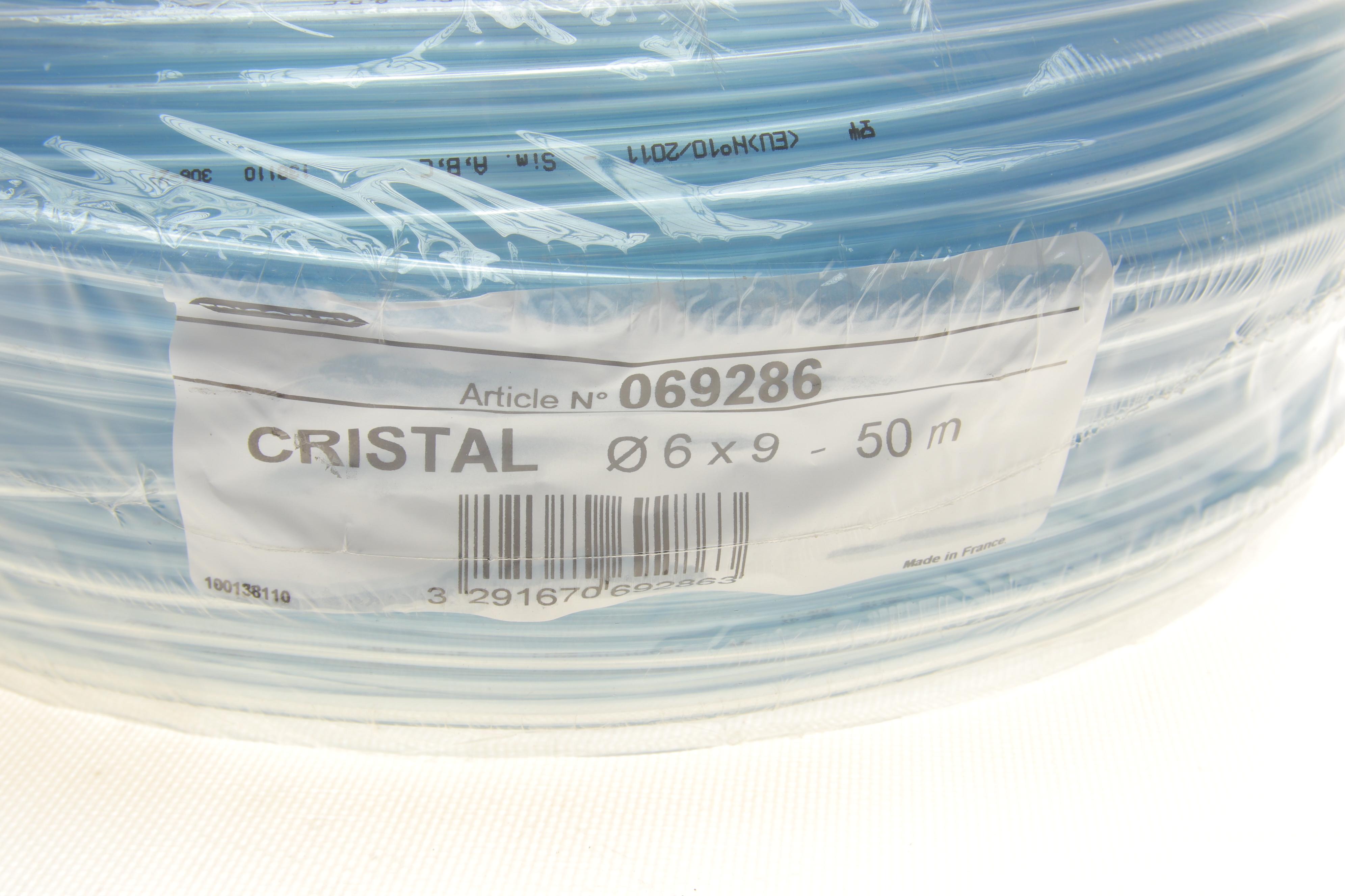 Шланг паливний (d=6x9mm) бухта 50м (прозорий)