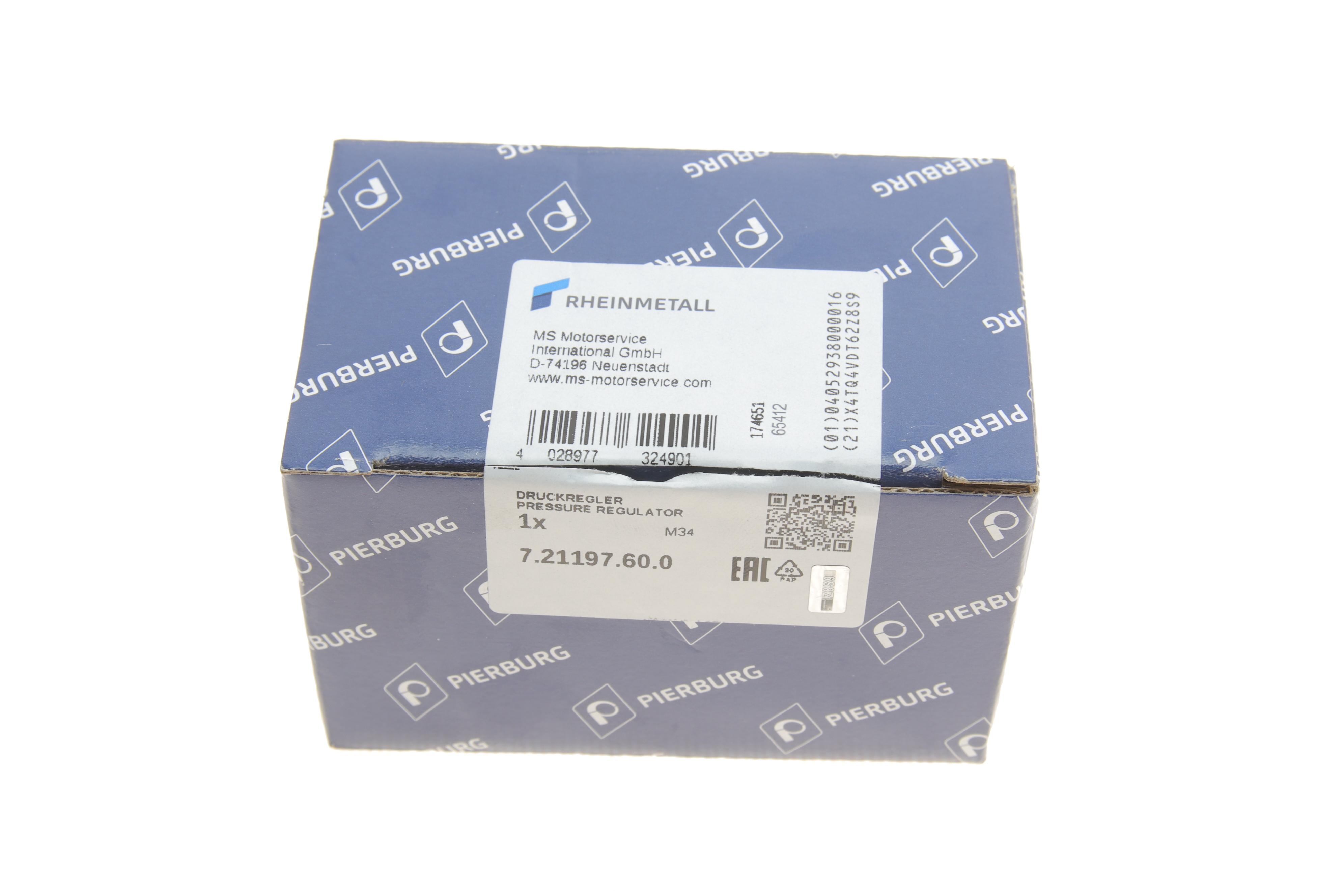 Клапан регулювання тиску палива ПНВТ BMW 3 (E30)/5 (E28/E34)/7 (E23/E32) -94 M10/M20/M30/M40/S14