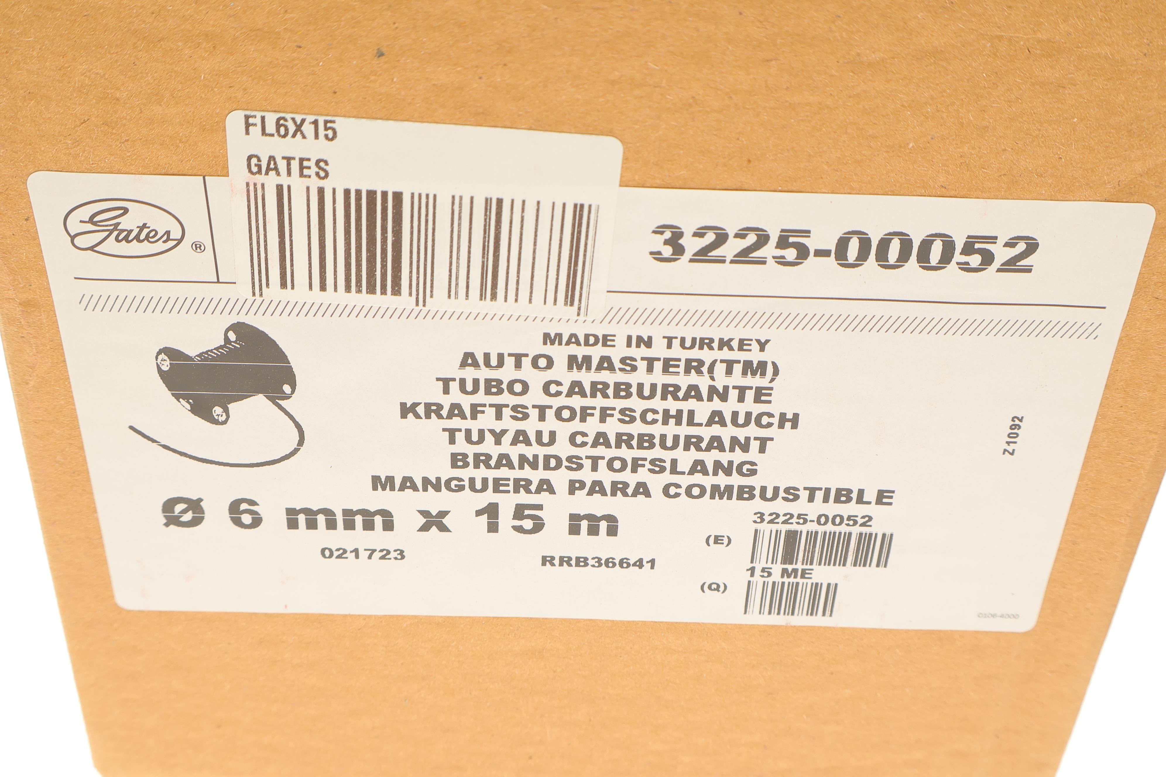 Шланг паливний (d=6.0mm) бухта 15м (3225-00052)