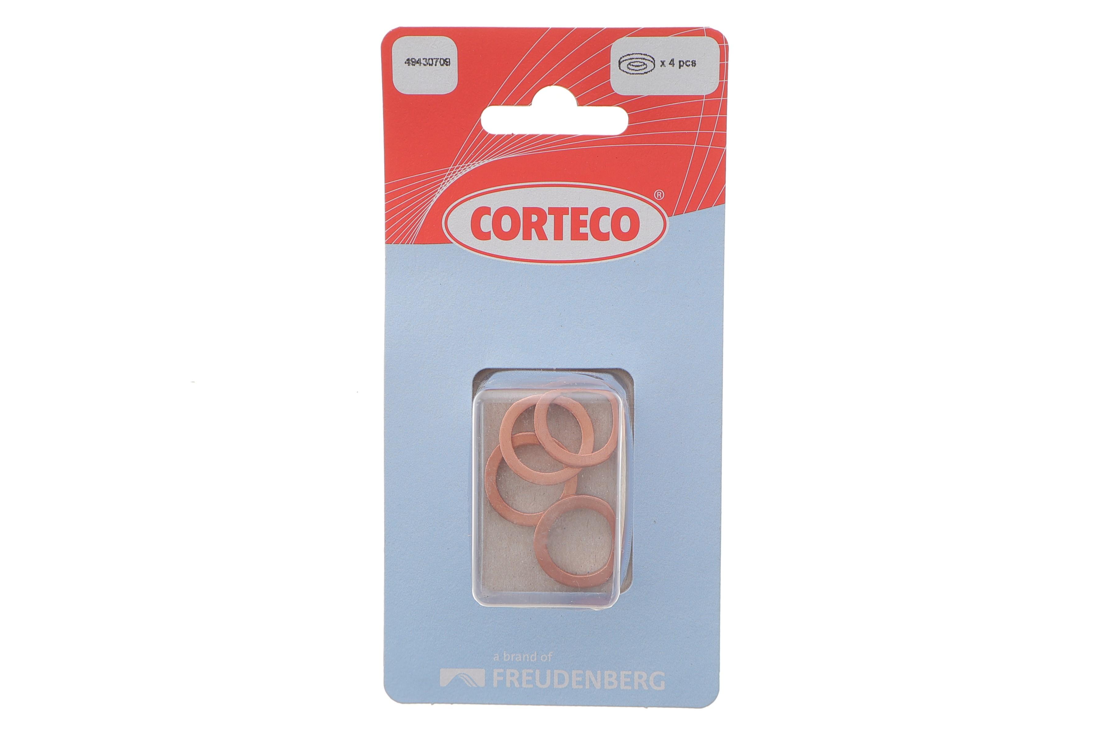 Шайба під форсунку Citroen/Peugeot 1.9 (15.6x 21.2x 2.2) (к-кт 4шт)