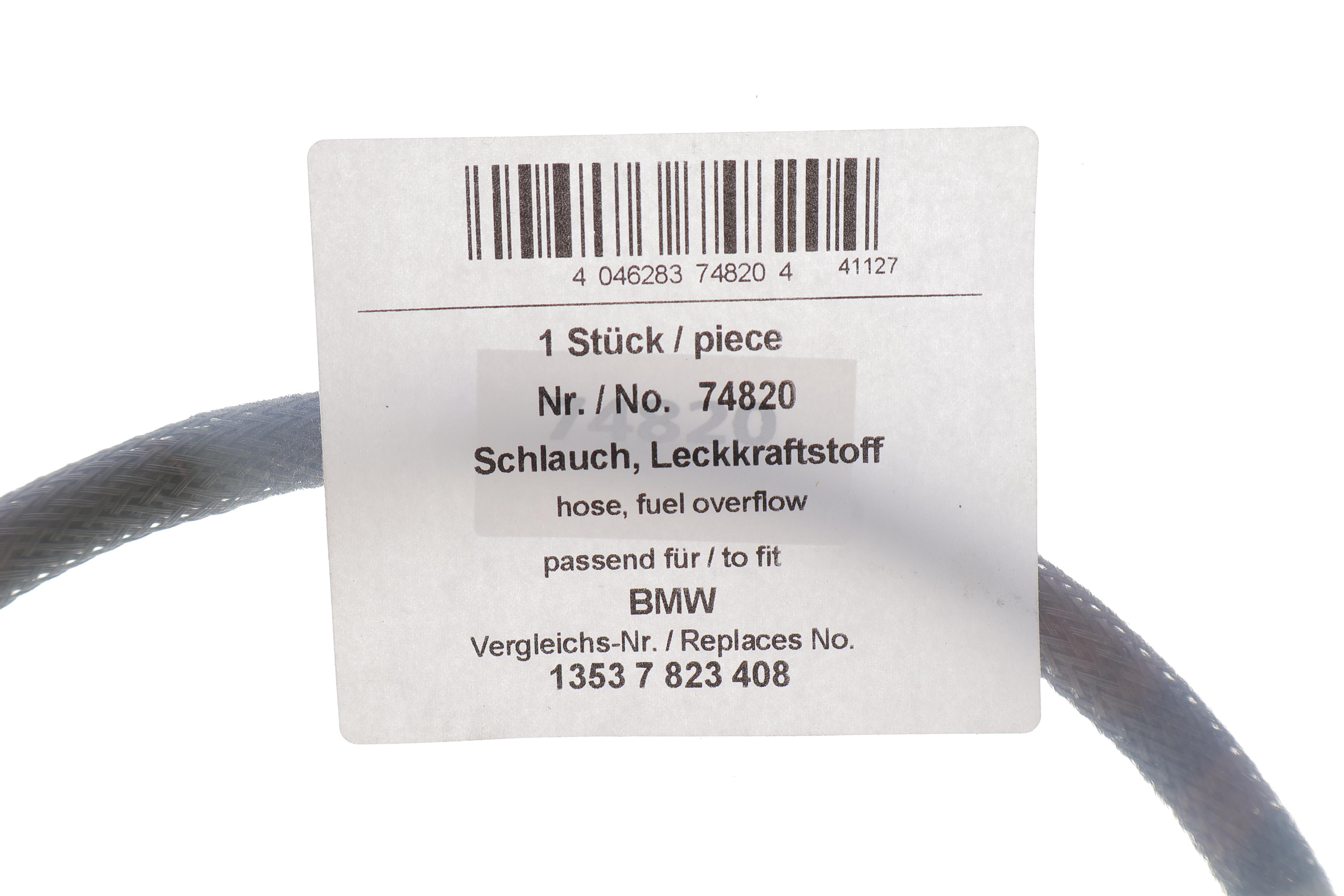 Шланг зливний BMW 3 (E90)/5 (E60/F10)/X3 (F25) 04-18 N47 D20