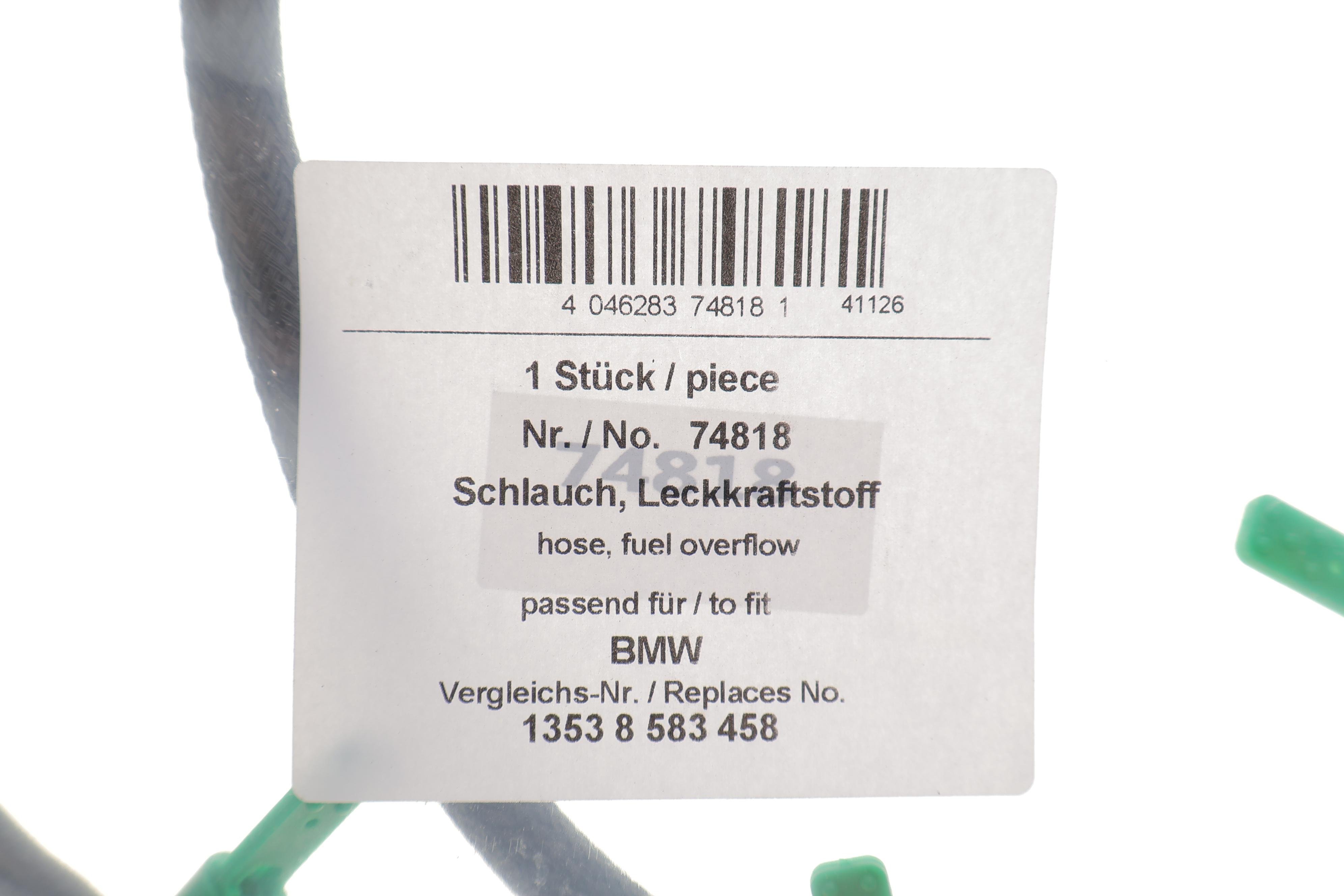 Шланг зливний BMW 5 (F10/G30/F90)/X4 (F26/G02/F98) 14- B47