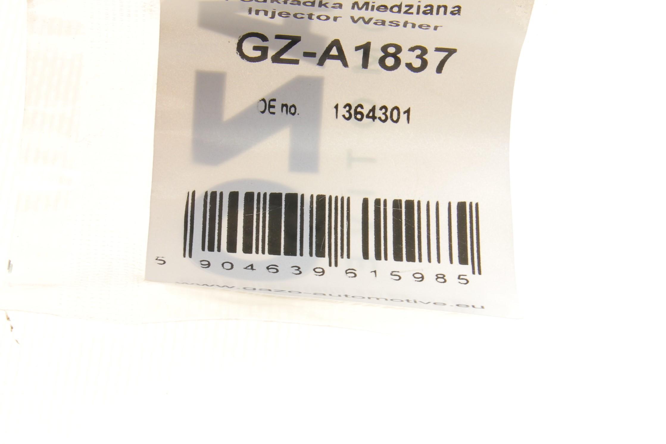 Шайба під форсунку Ford Connect 1.8 TDCI 02-13