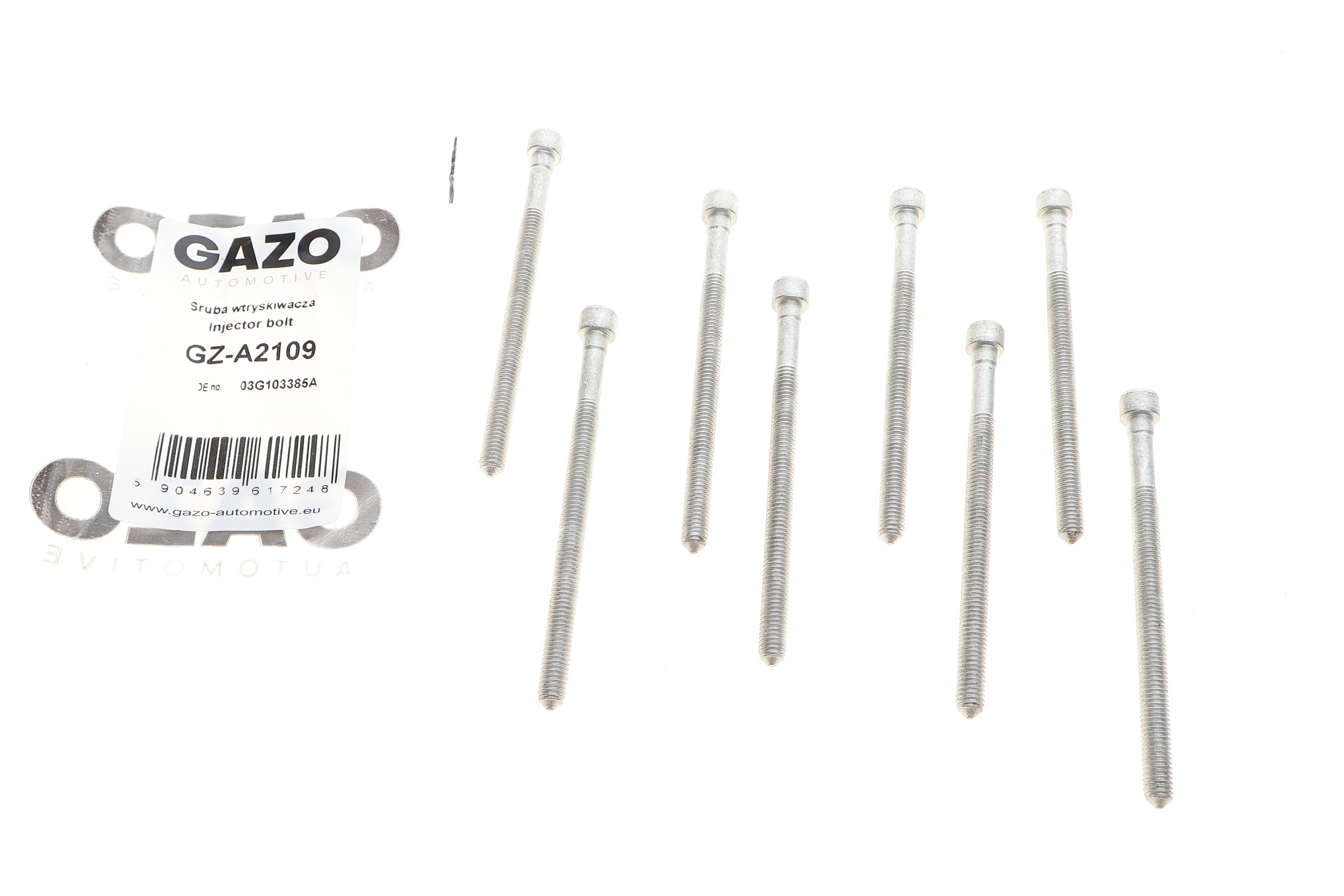 Болт кріплення форсунки VW Caddy 2.0TDI 04-15 (к-кт 8шт)