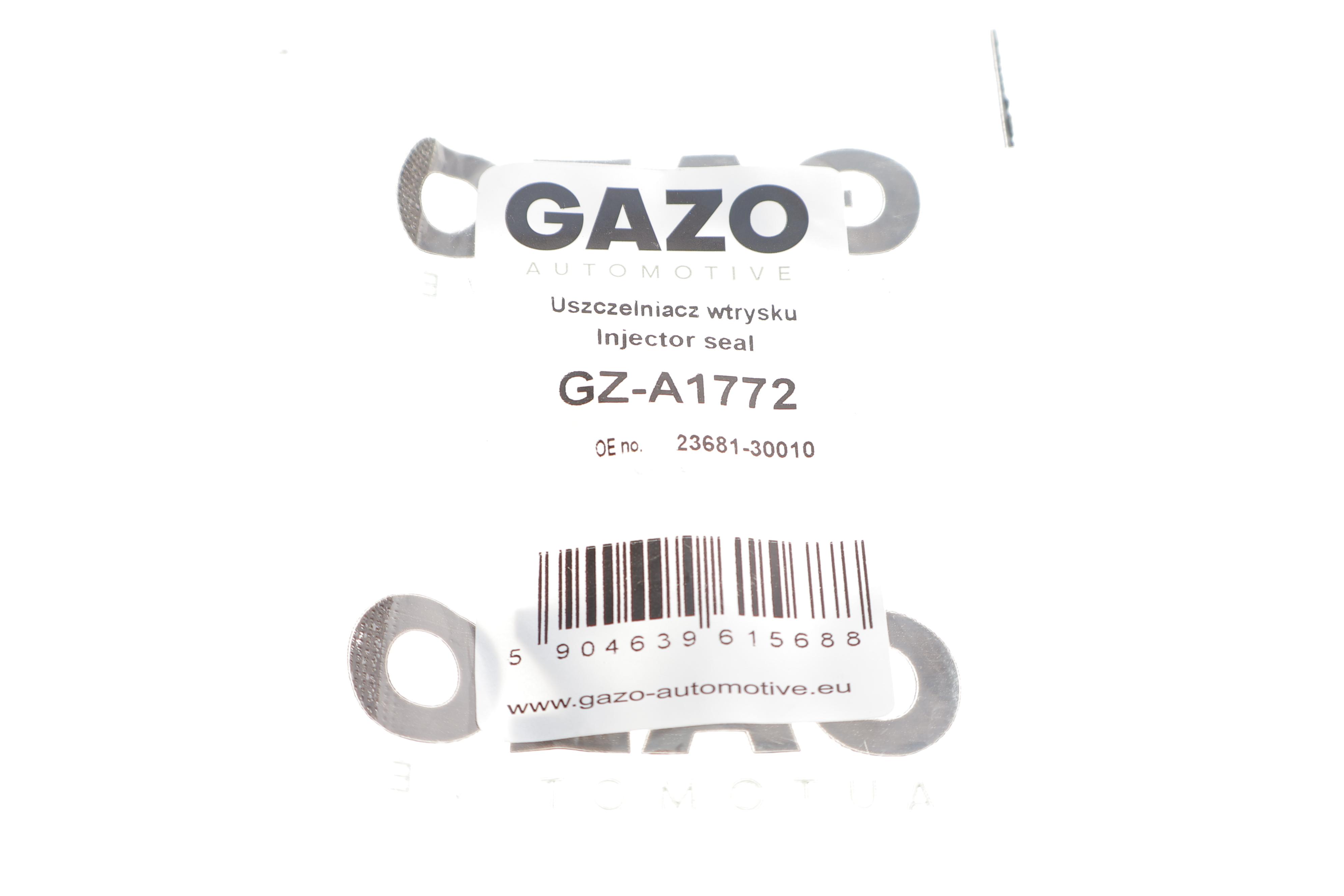 Кільце ущільнювальне форсунки Toyota Hiace IV/Land Cruiser 2.5 D-4D/3.0D-4D 00-10 (к-кт 4 шт.)