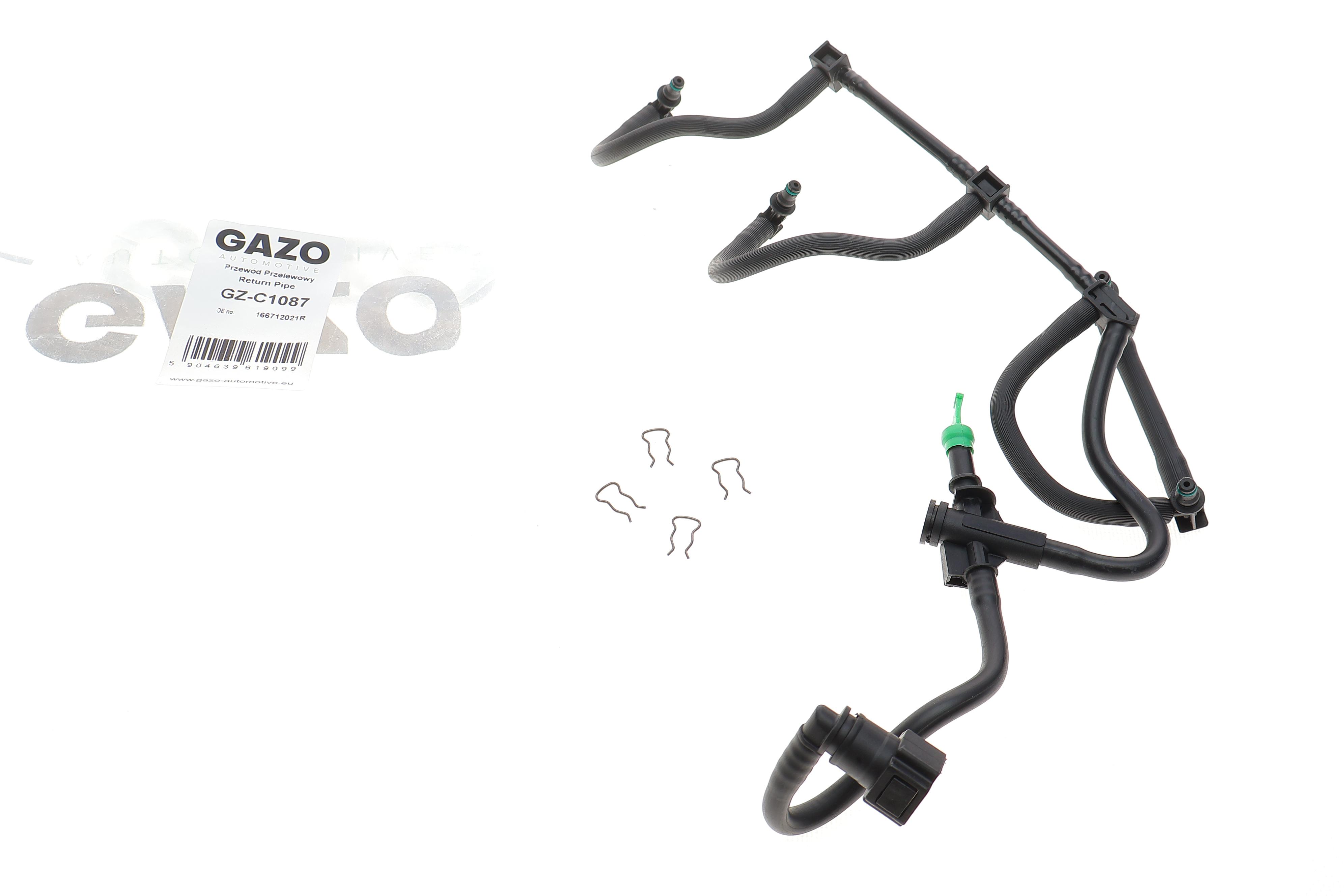 Шланг зливний Renault Kangoo/Logan II/Clio IV 1.5 dCi 08-